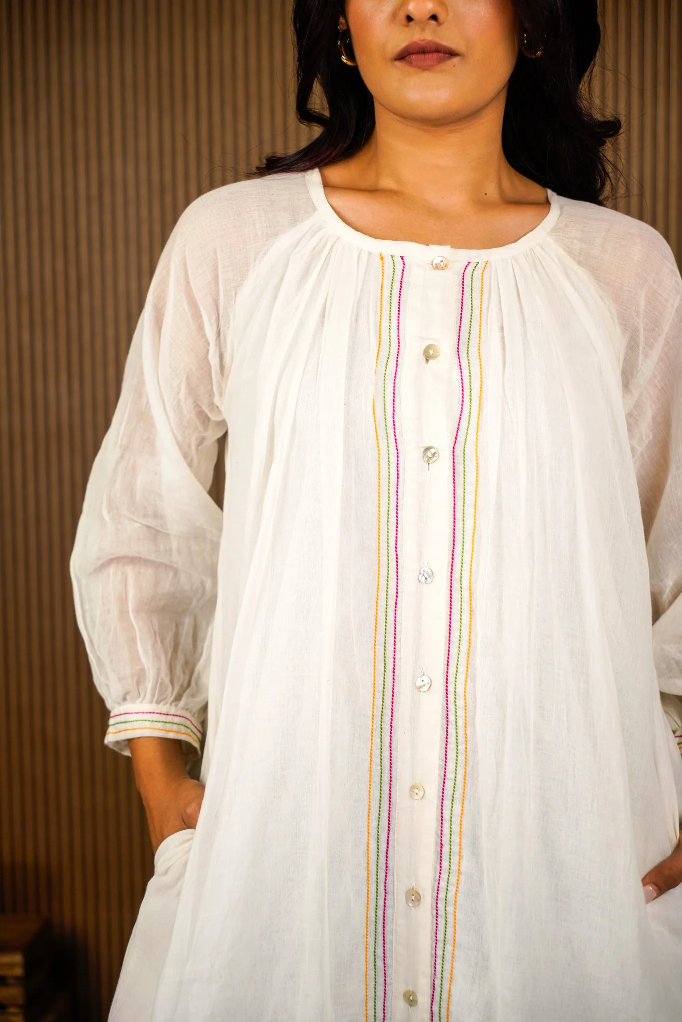 Abha Dress with Pants Set - Image 5