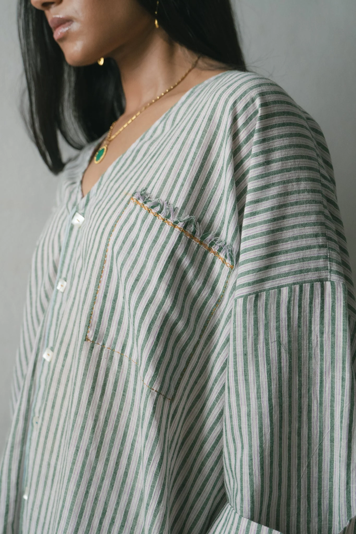 Afra Oversized Shirt - Image 4