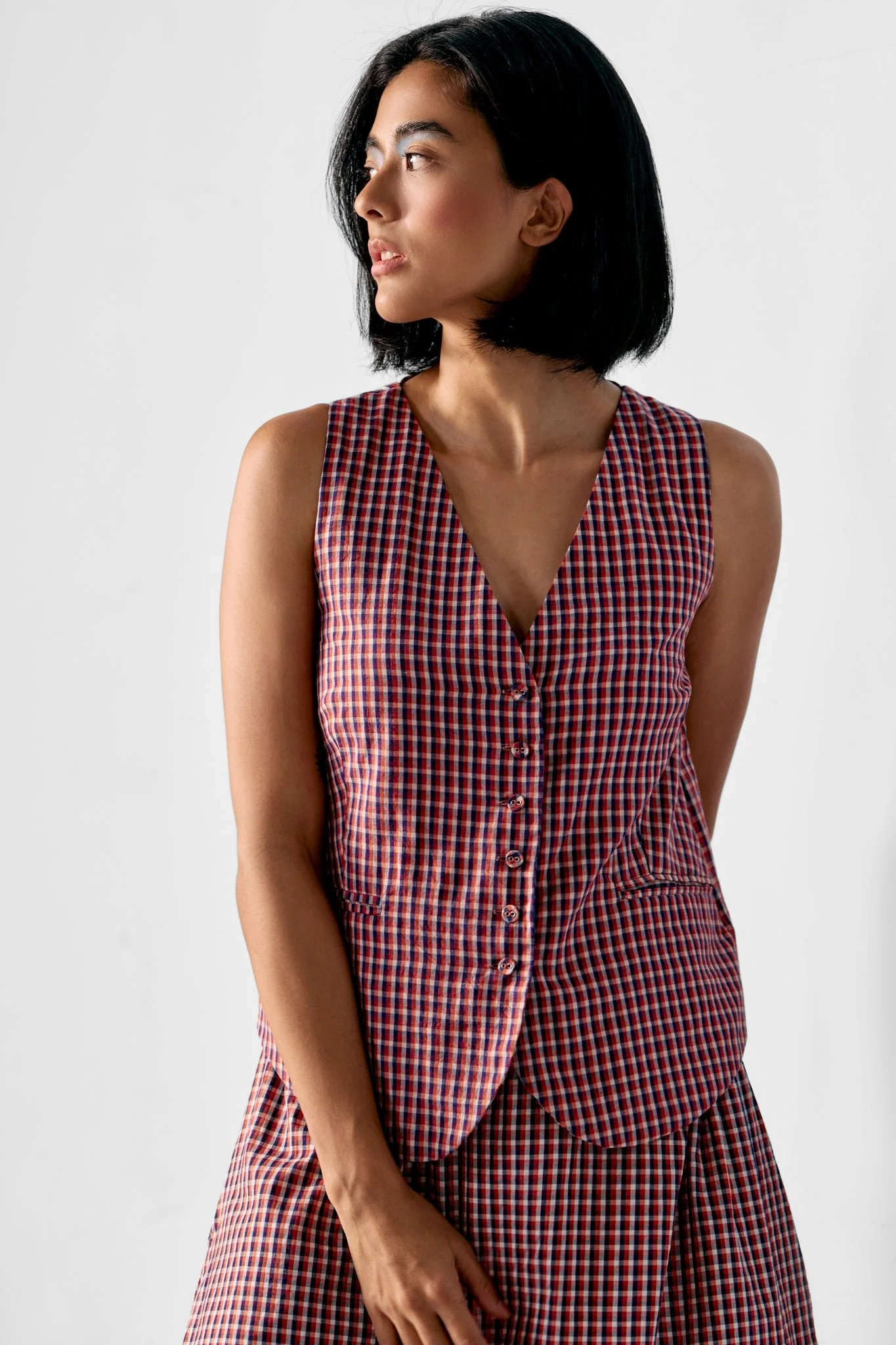 Afternoon Affair - Cotton Checks - Image 4