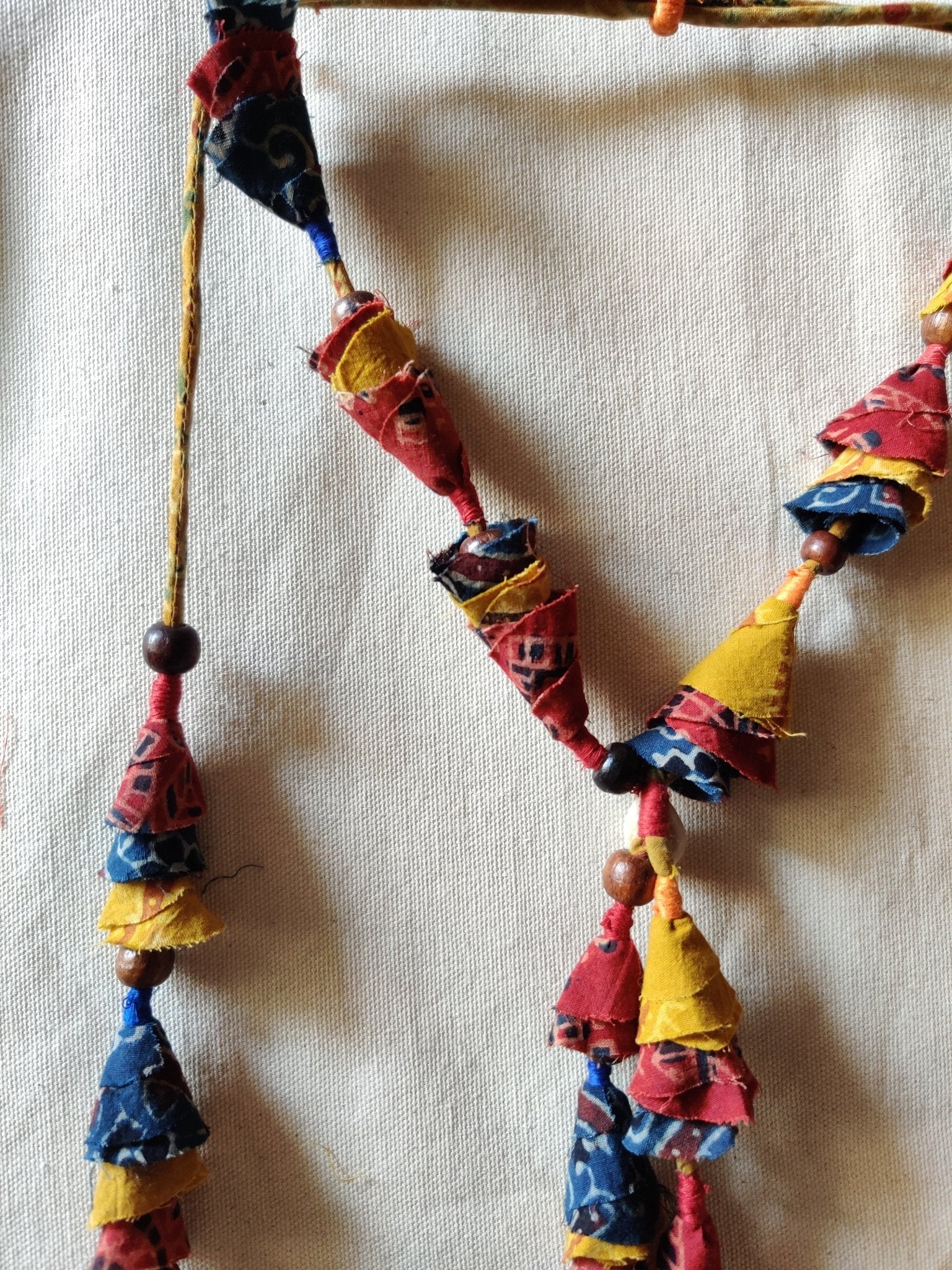 Ajrakh Beach Neckpiece - Image 4