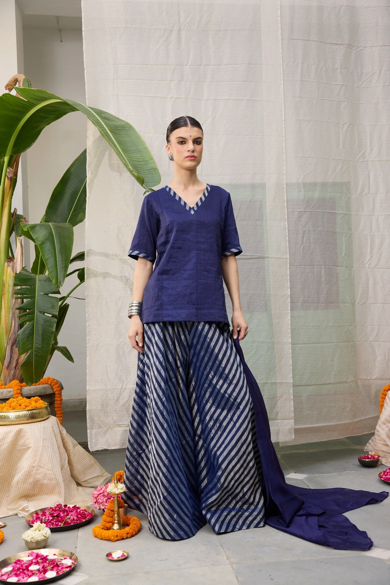 Amala Kurta - Blue - Image 4