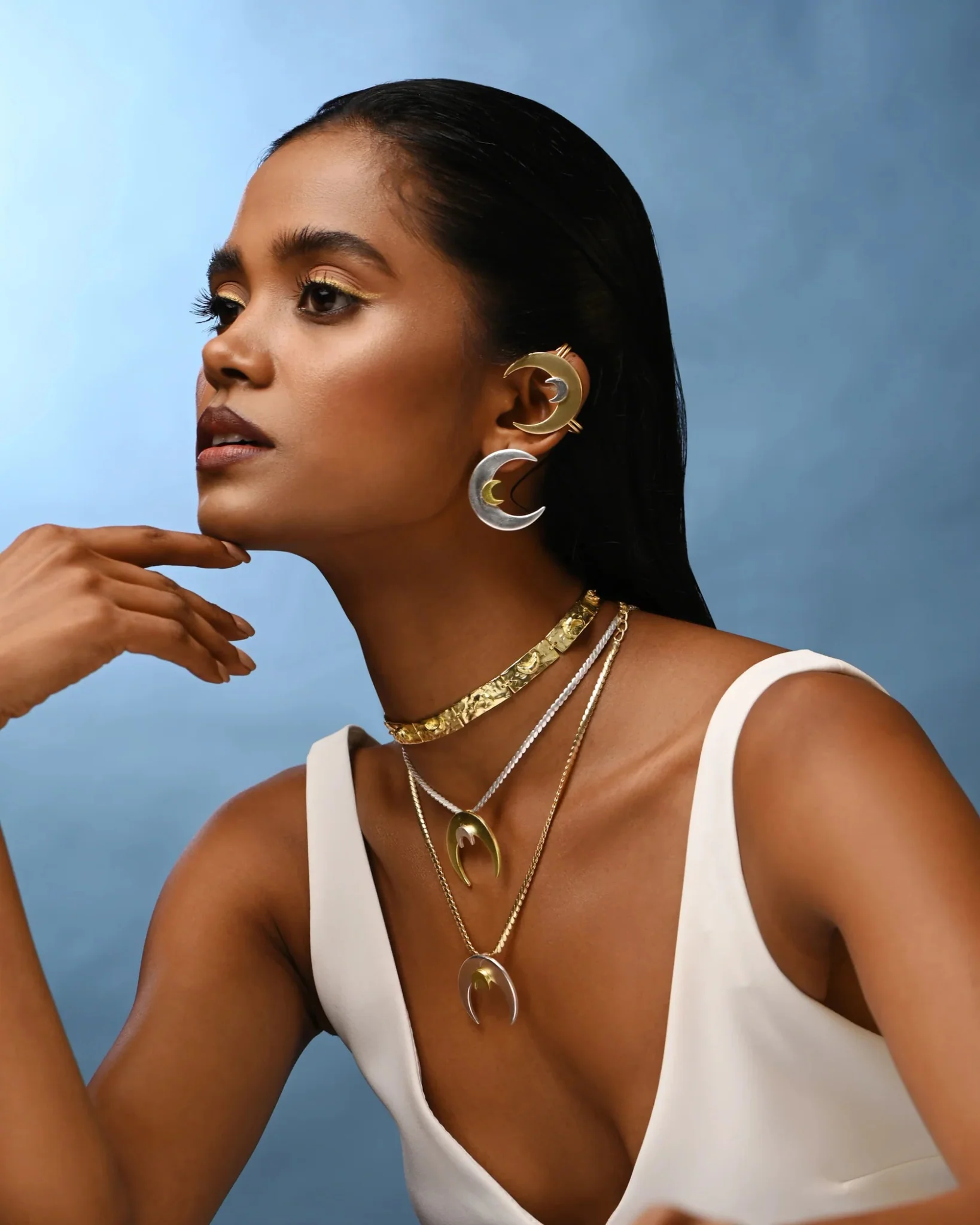 Amaris Pendant - Gold - Image 5