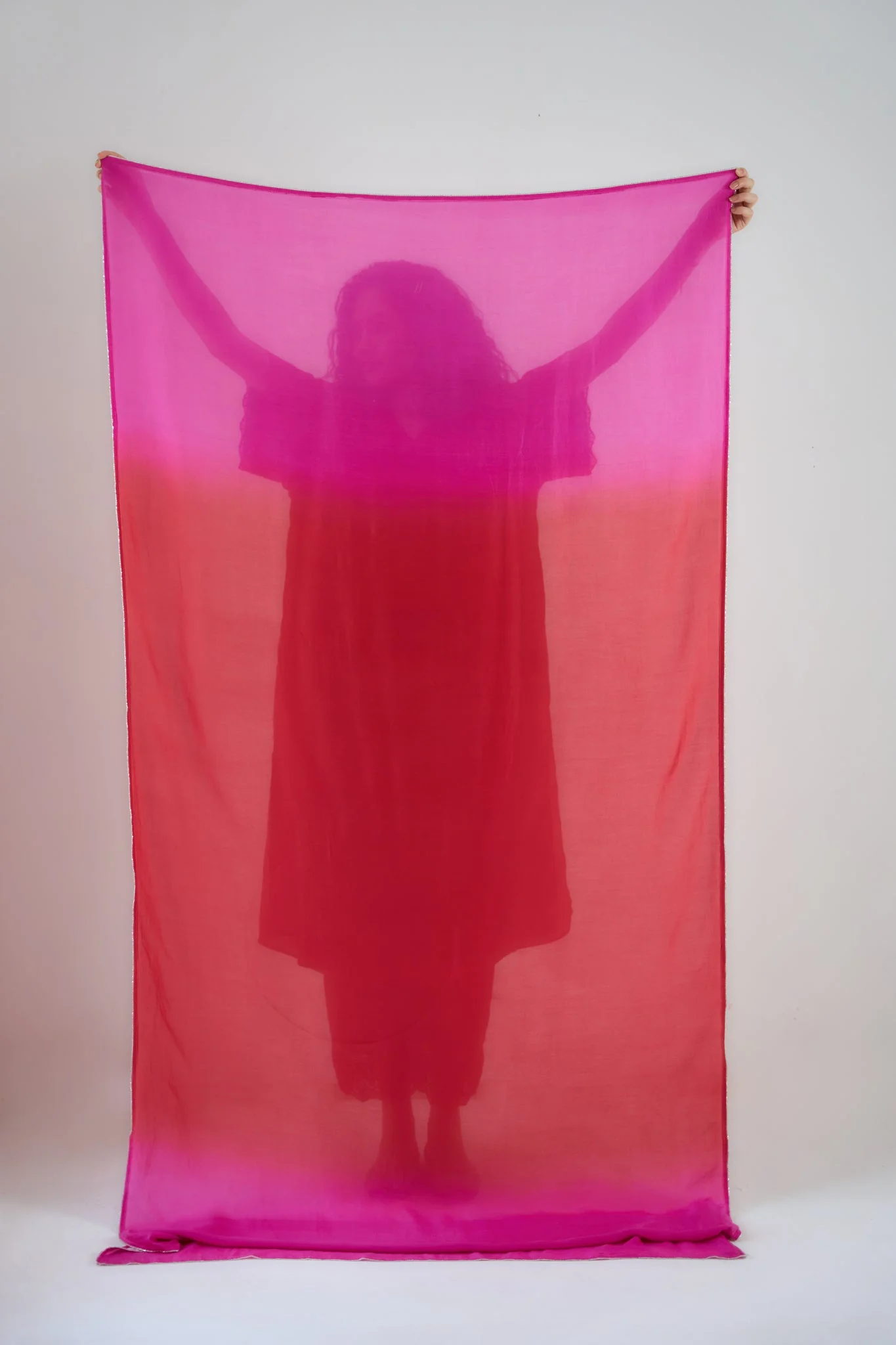 Angela Kaftan Set - Red - Image 7