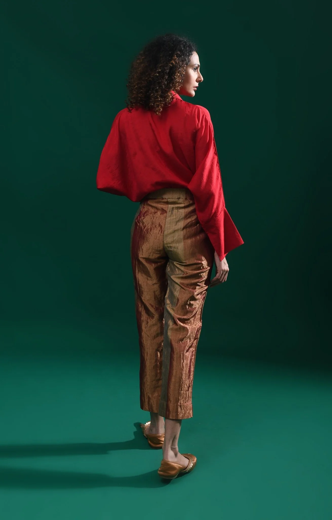 Angela Silk Shirt - Image 11