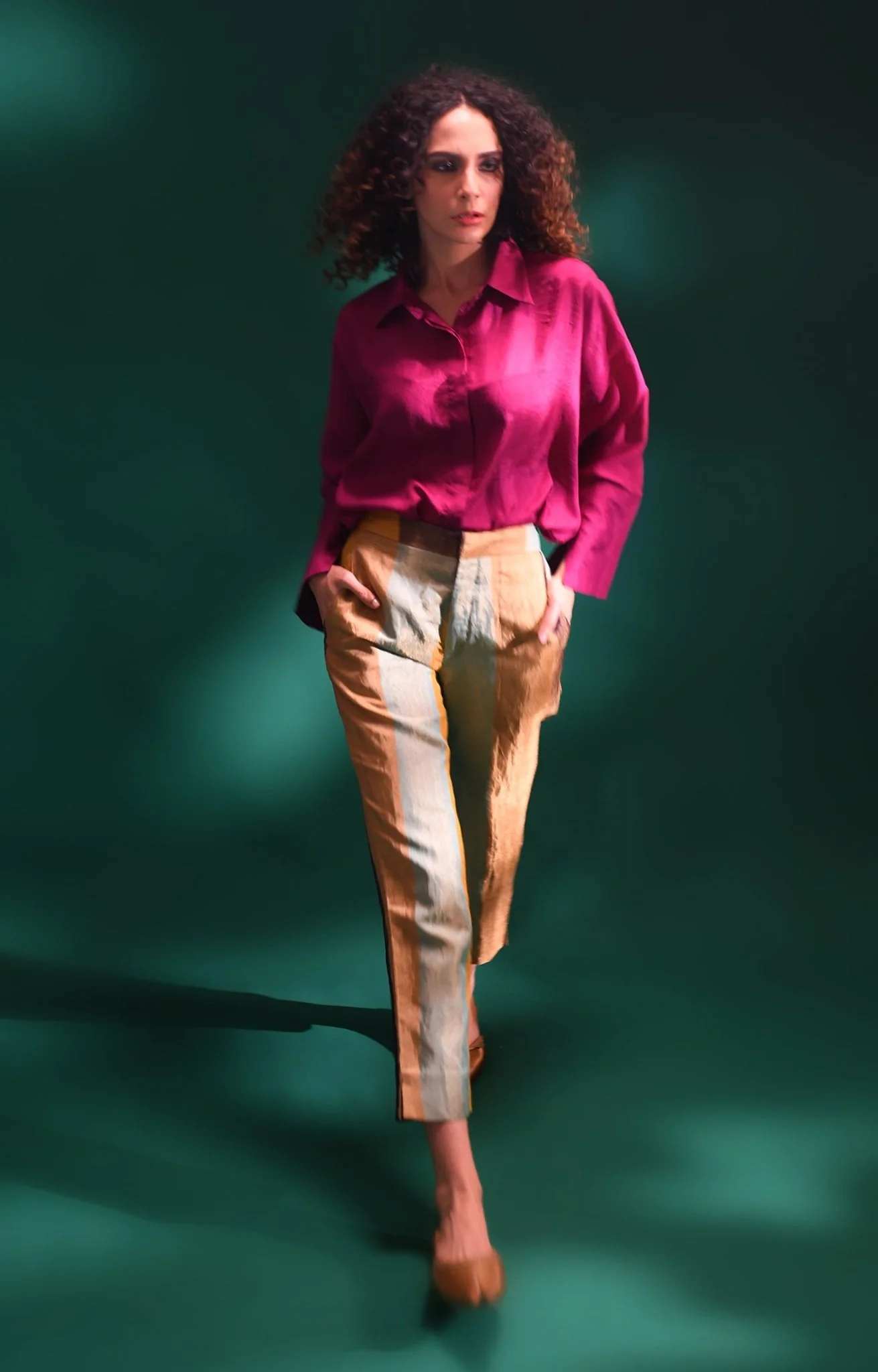 Angela Silk Shirt - Image 14