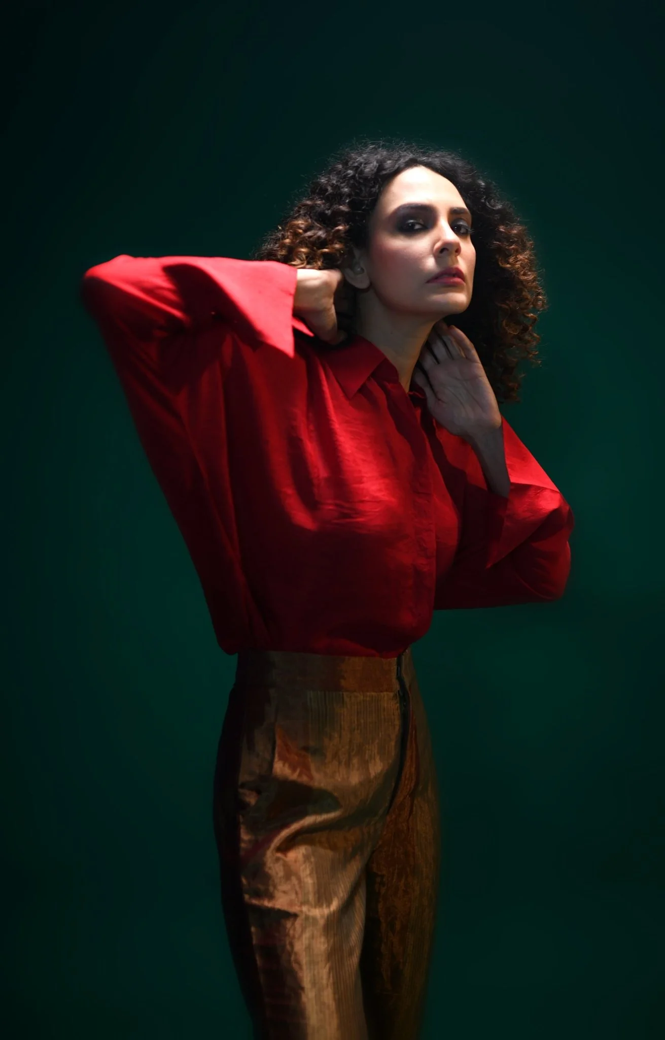 Angela Silk Shirt - Image 3