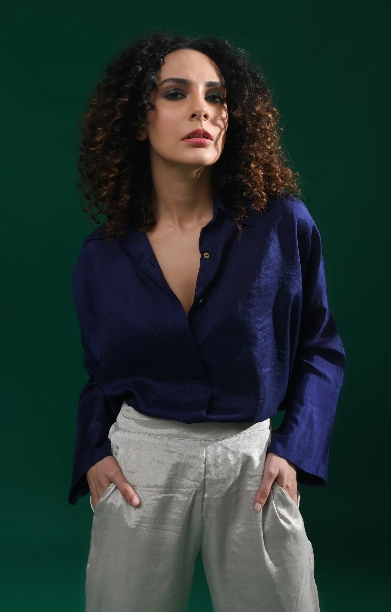 Angela Silk Shirt - Image 5
