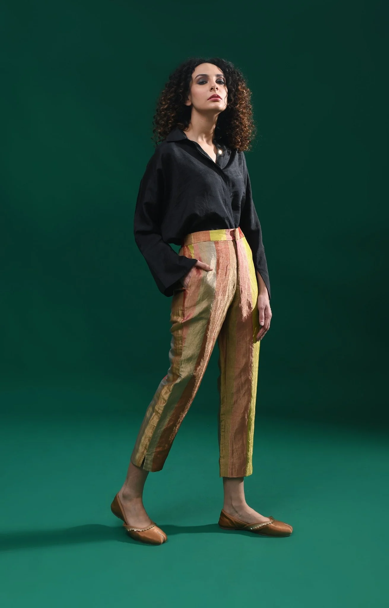 Angela Silk Shirt - Image 8