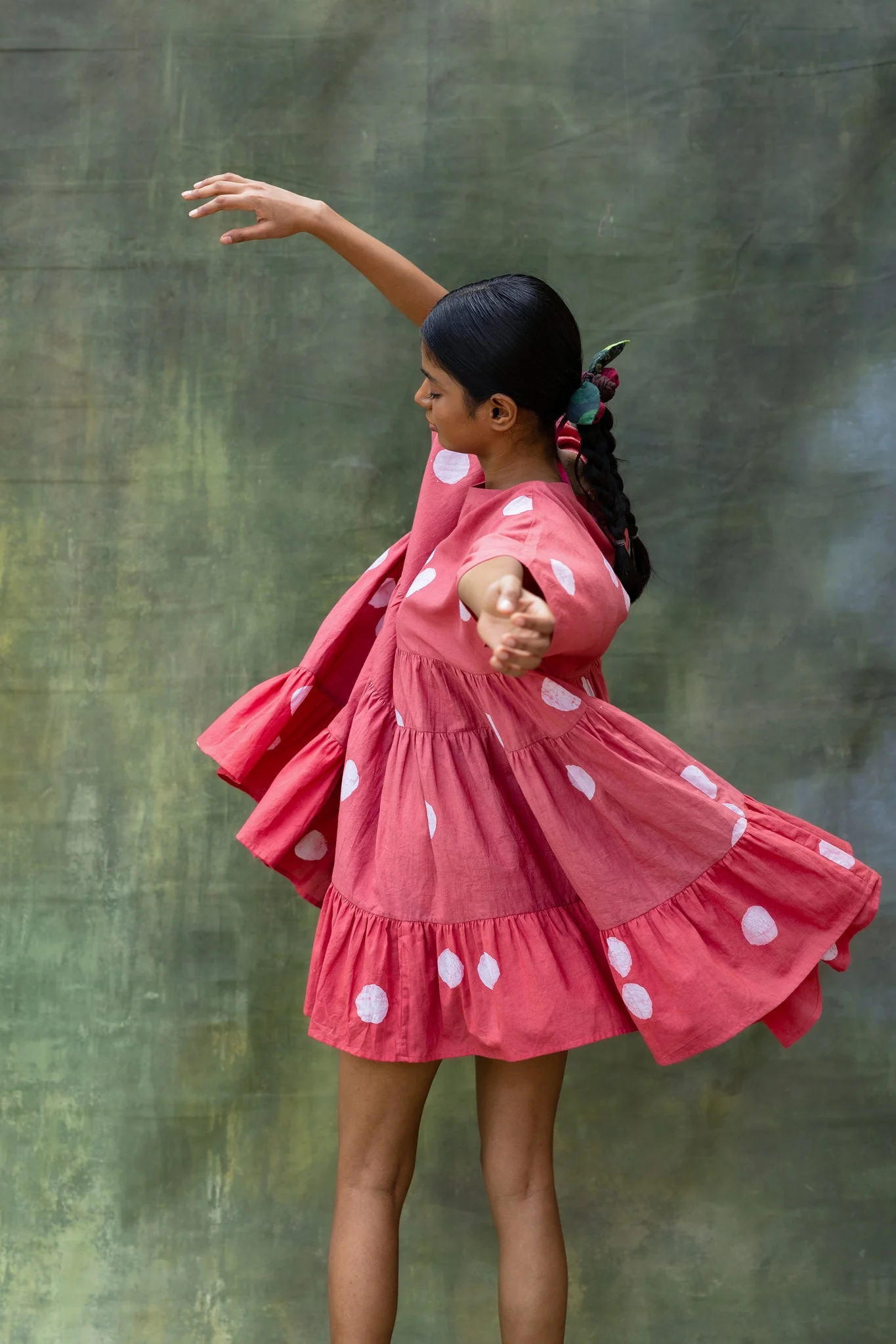 Arlene Coral Dress - Image 3
