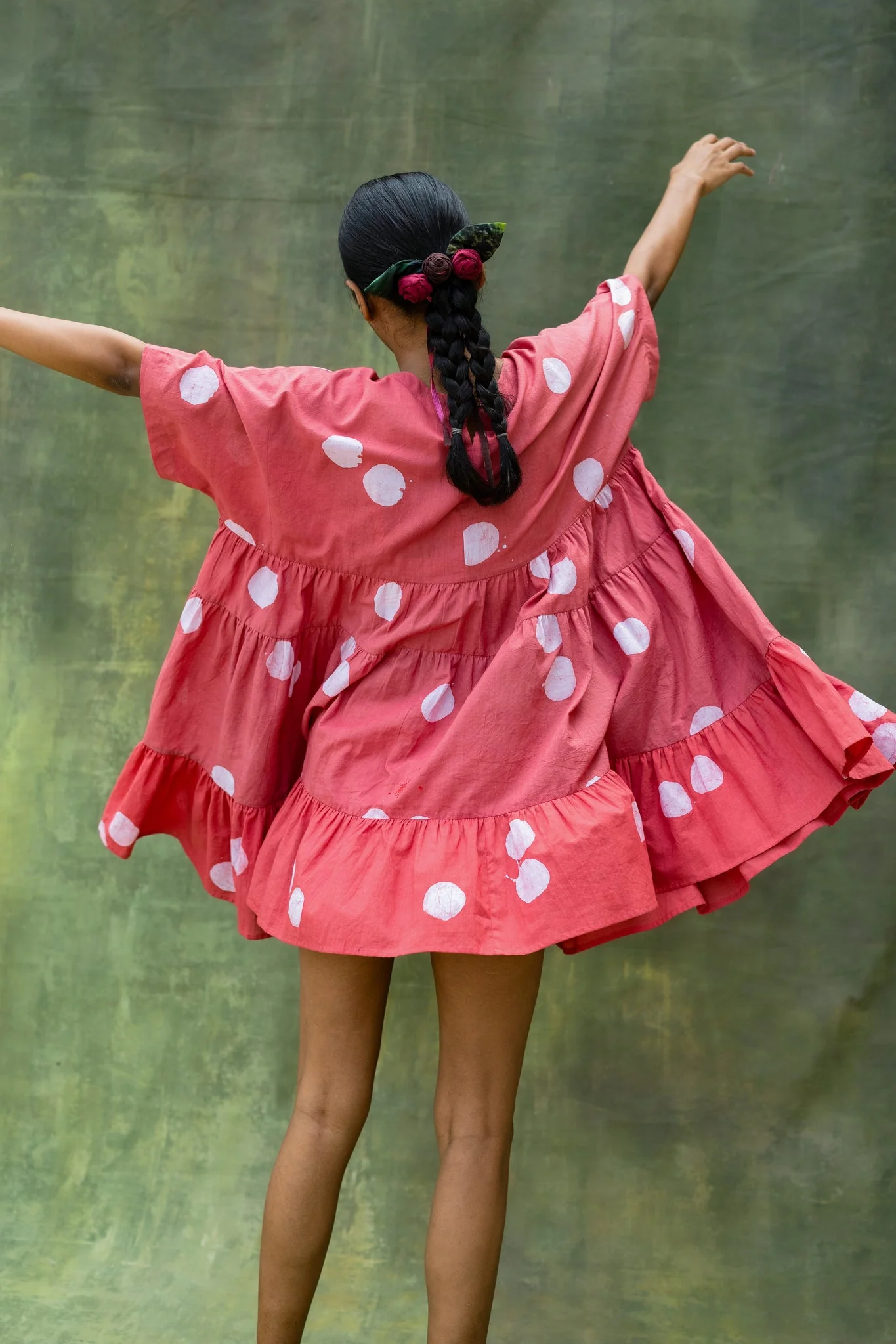 Arlene Coral Dress - Image 4