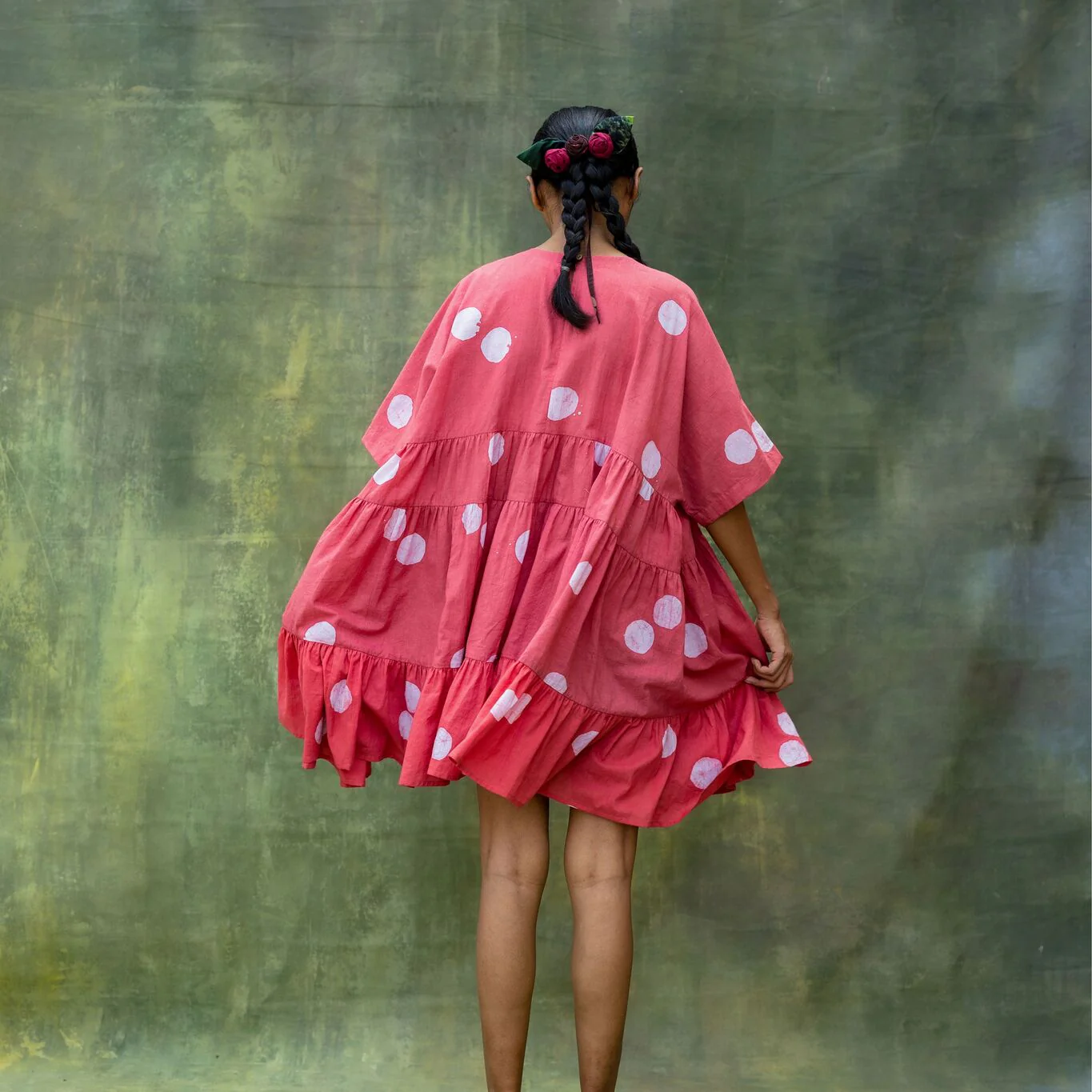 Arlene Coral Dress - Image 6