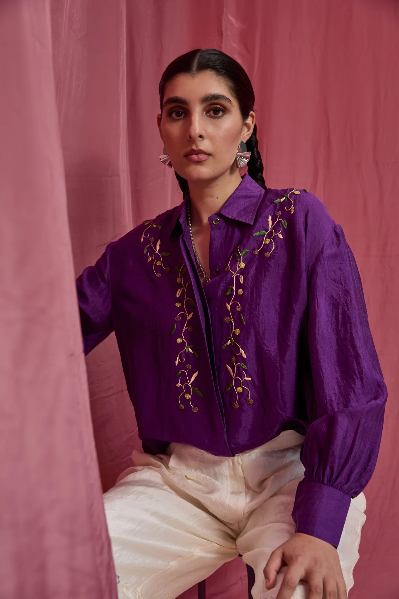 Astris Shirt - Purple - Image 2