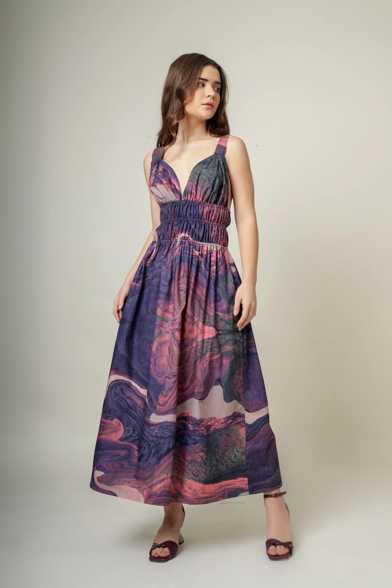 August Printed Dress - Image 2