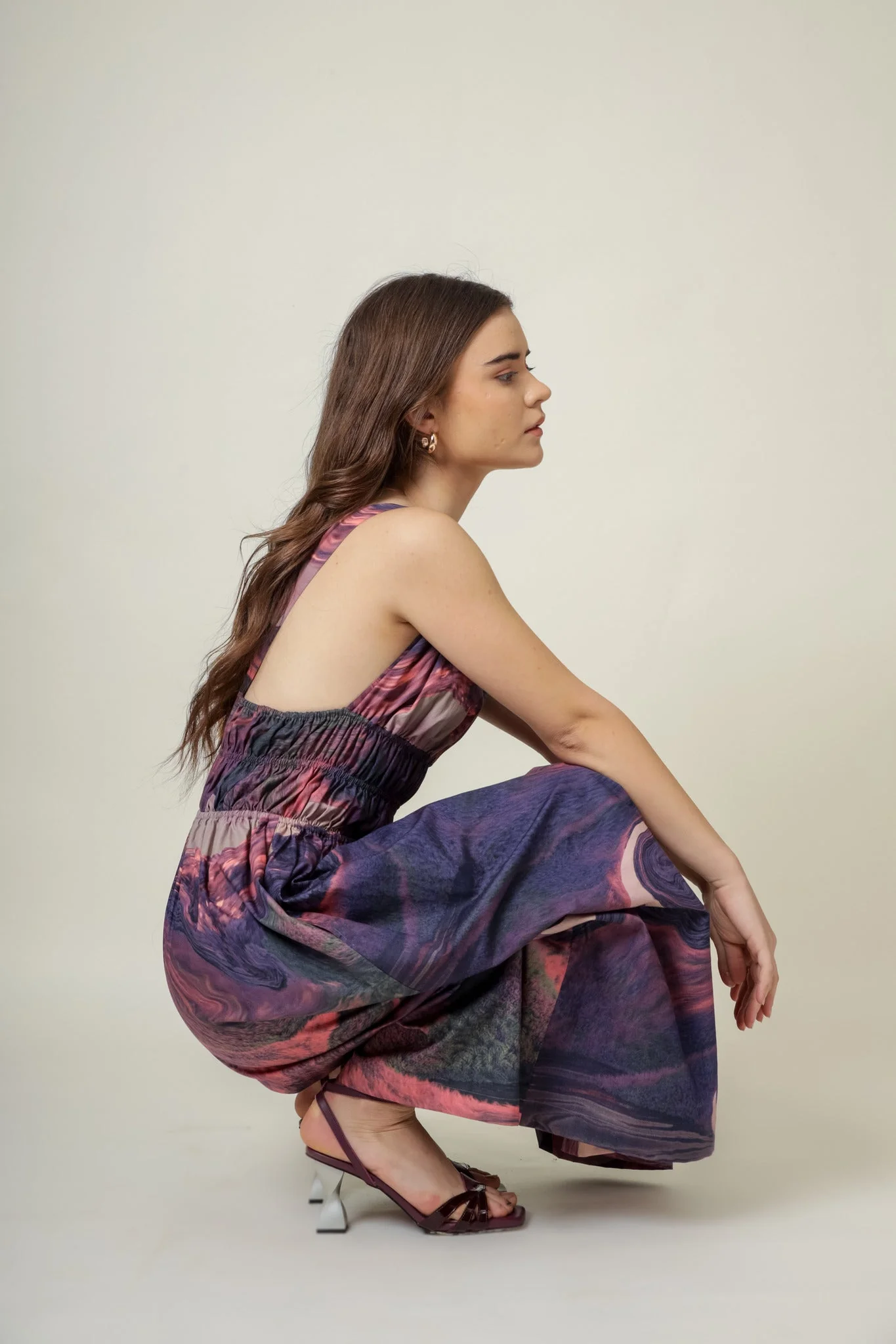 August Printed Dress - Image 6