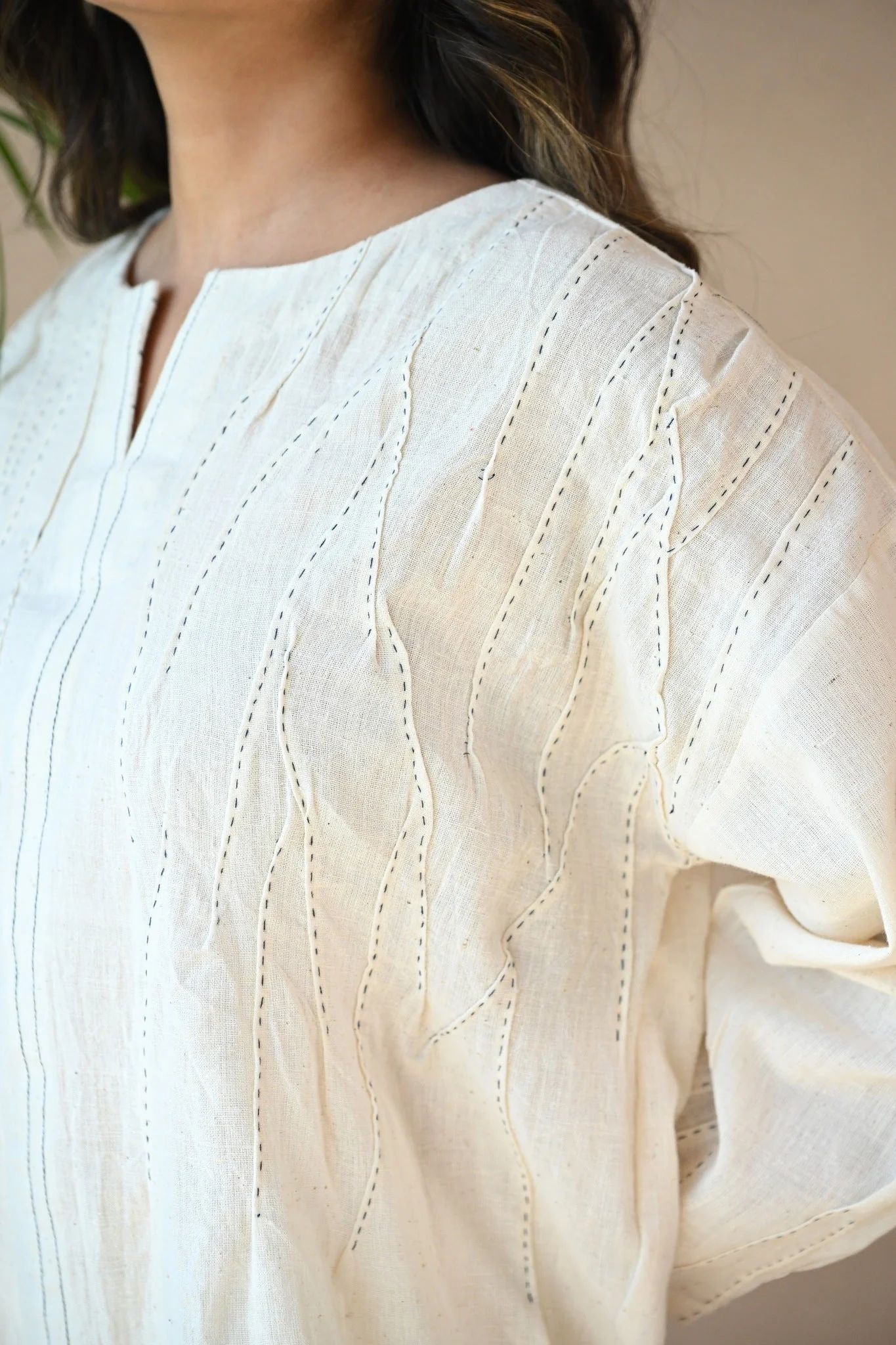 Ava Tunic - Natural White - Image 4