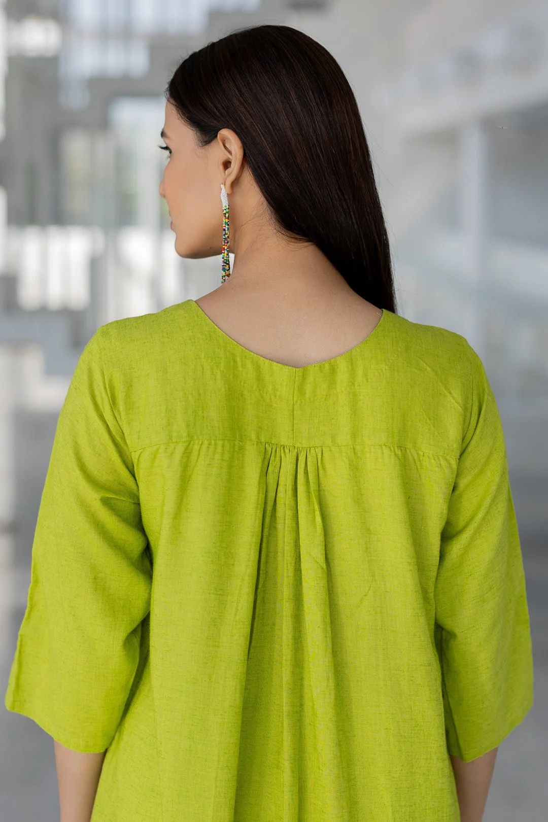 Avocado Green Kurta Set - Image 5
