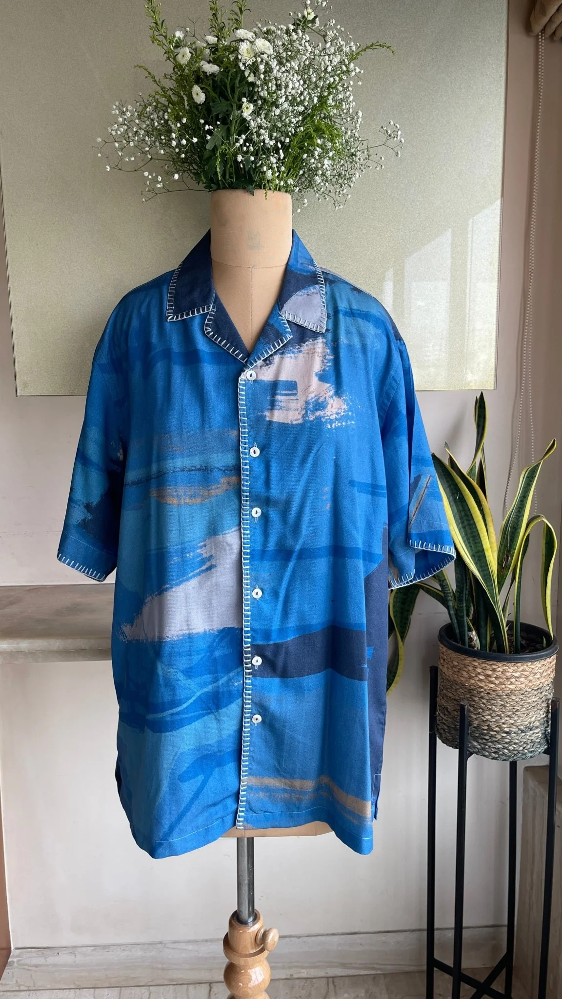 Azure Unisex Art Shirt - Image 2