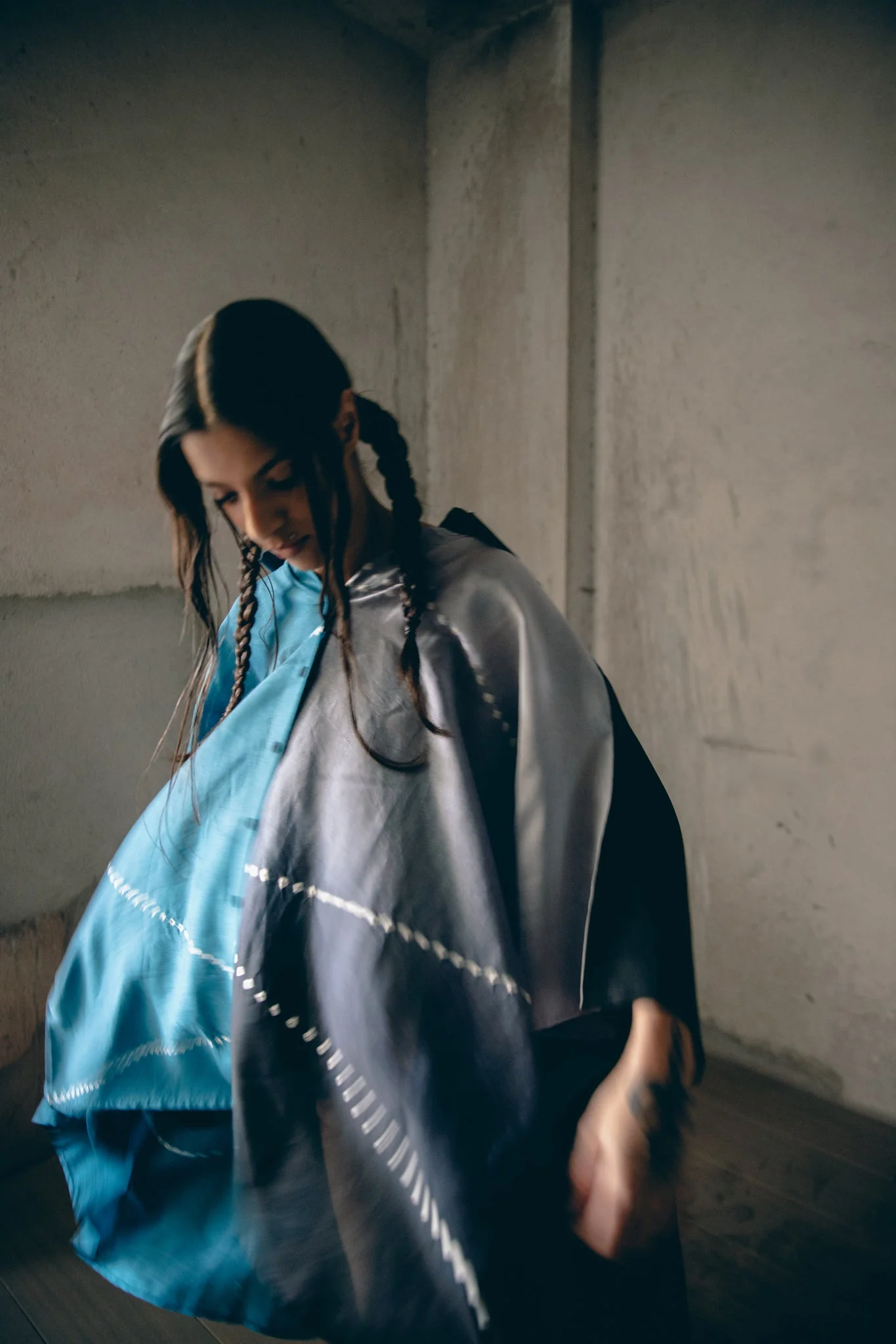 Bandhani Firdaus Kaftan Shirt - Image 2
