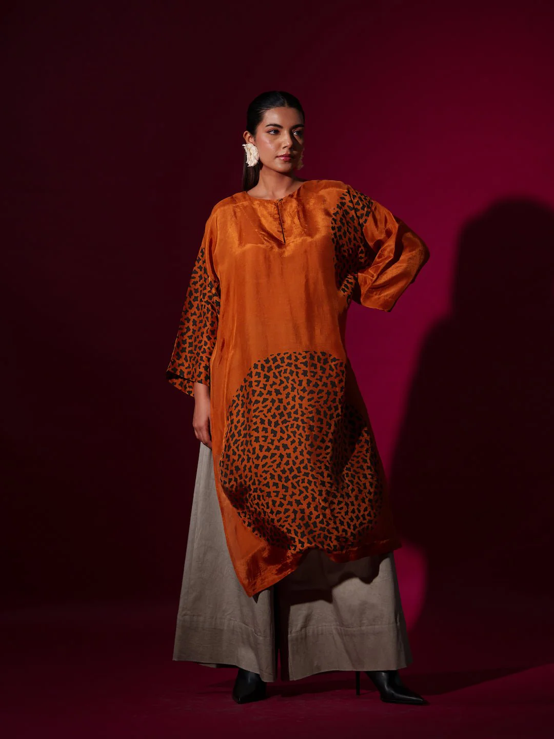 Beau Tunic - Rust Orange - Image 3