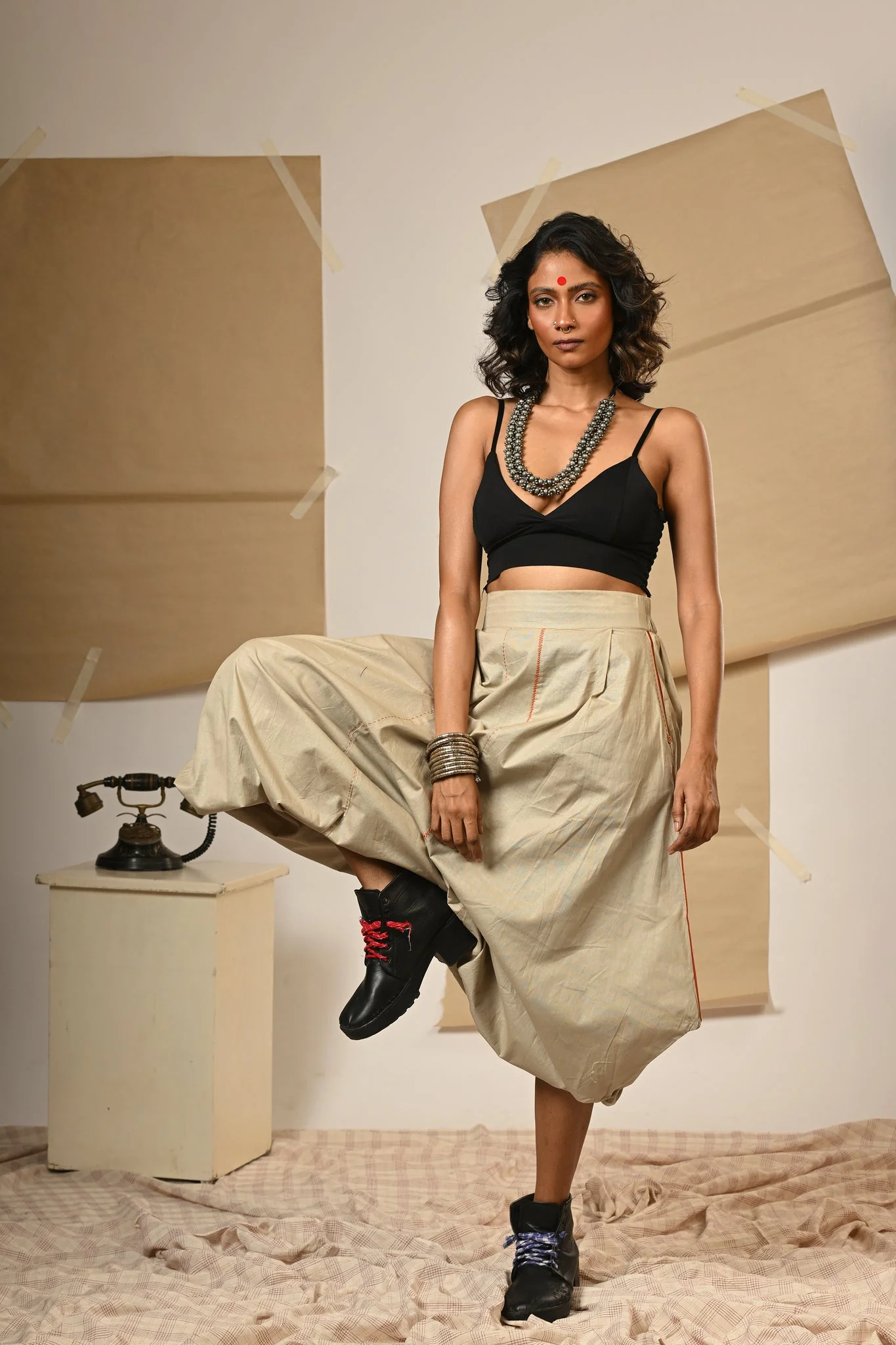 Beige Harem Pants - Image 7