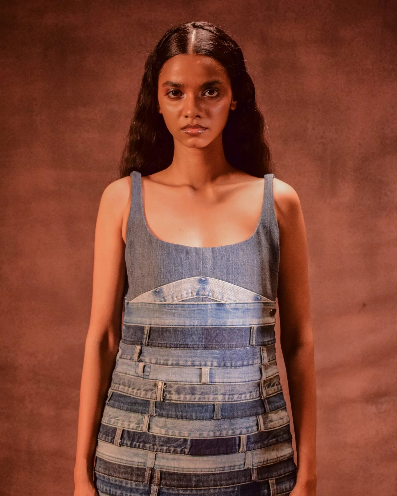 Belted Artisanal Dress - Image 2