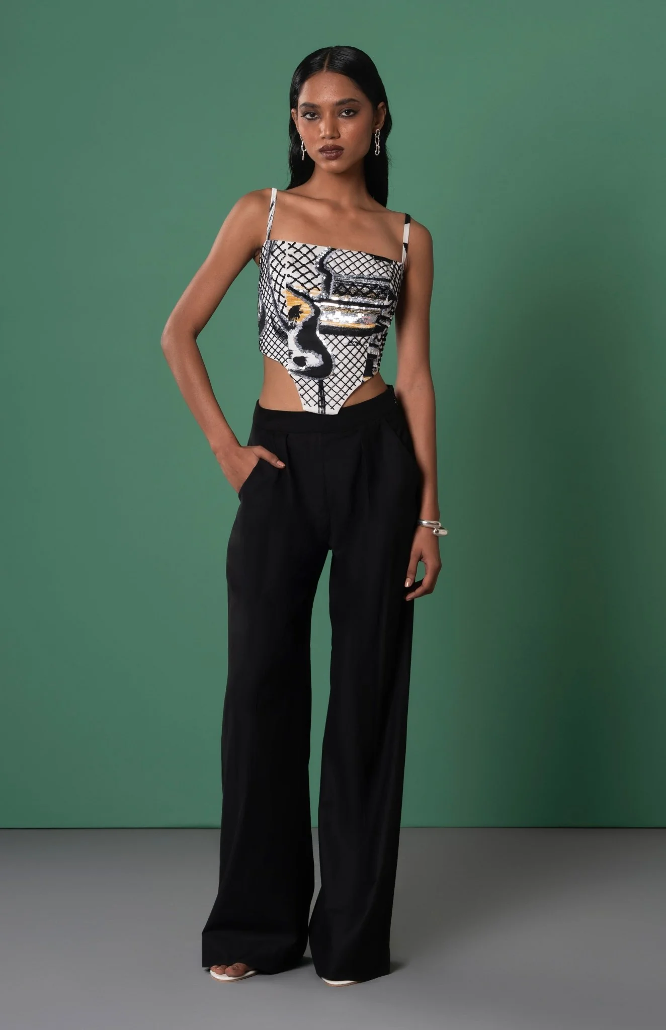 Beru Embroidered Corset