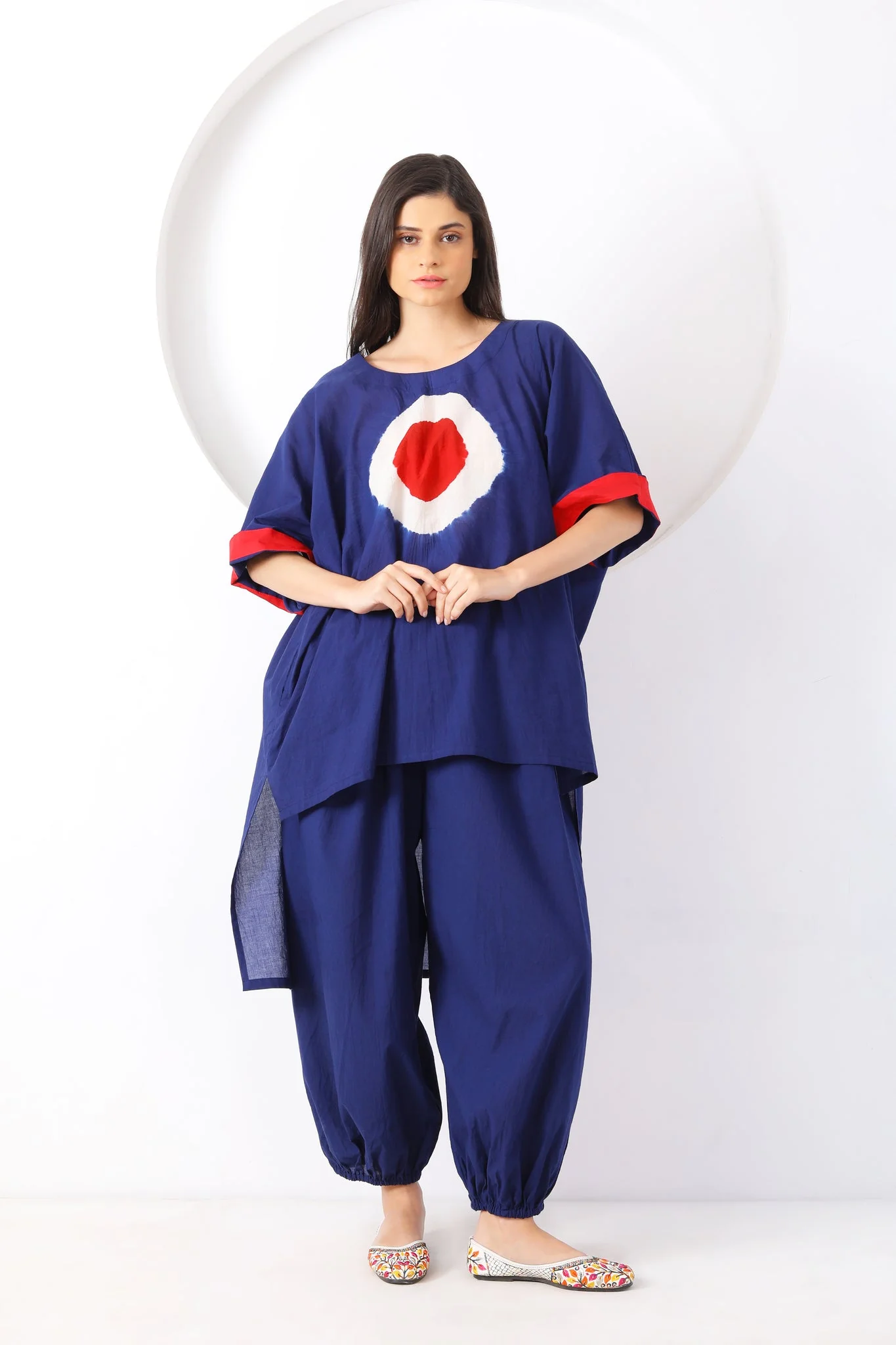Bindu Set LS - Indigo Blue