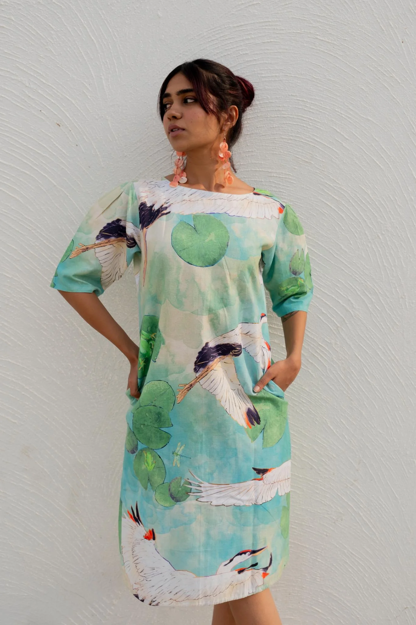 Birds Eye View Dress - Image 3
