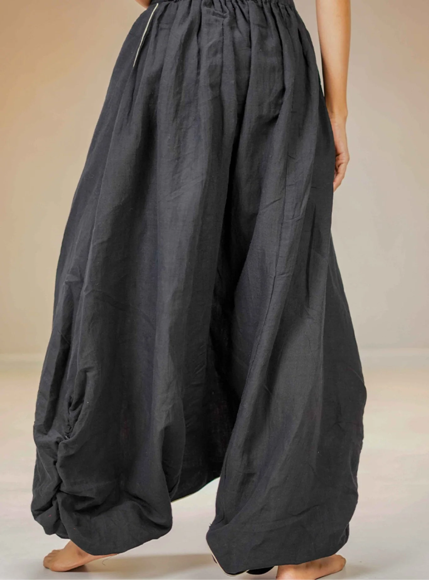 Black Harem Pants - Image 4