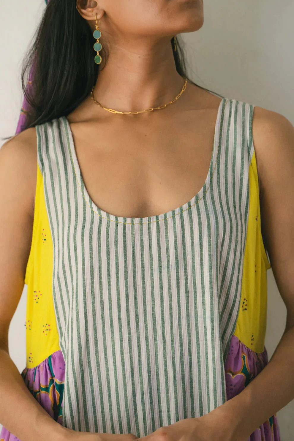 Blooming Patchwork Dress - Image 2