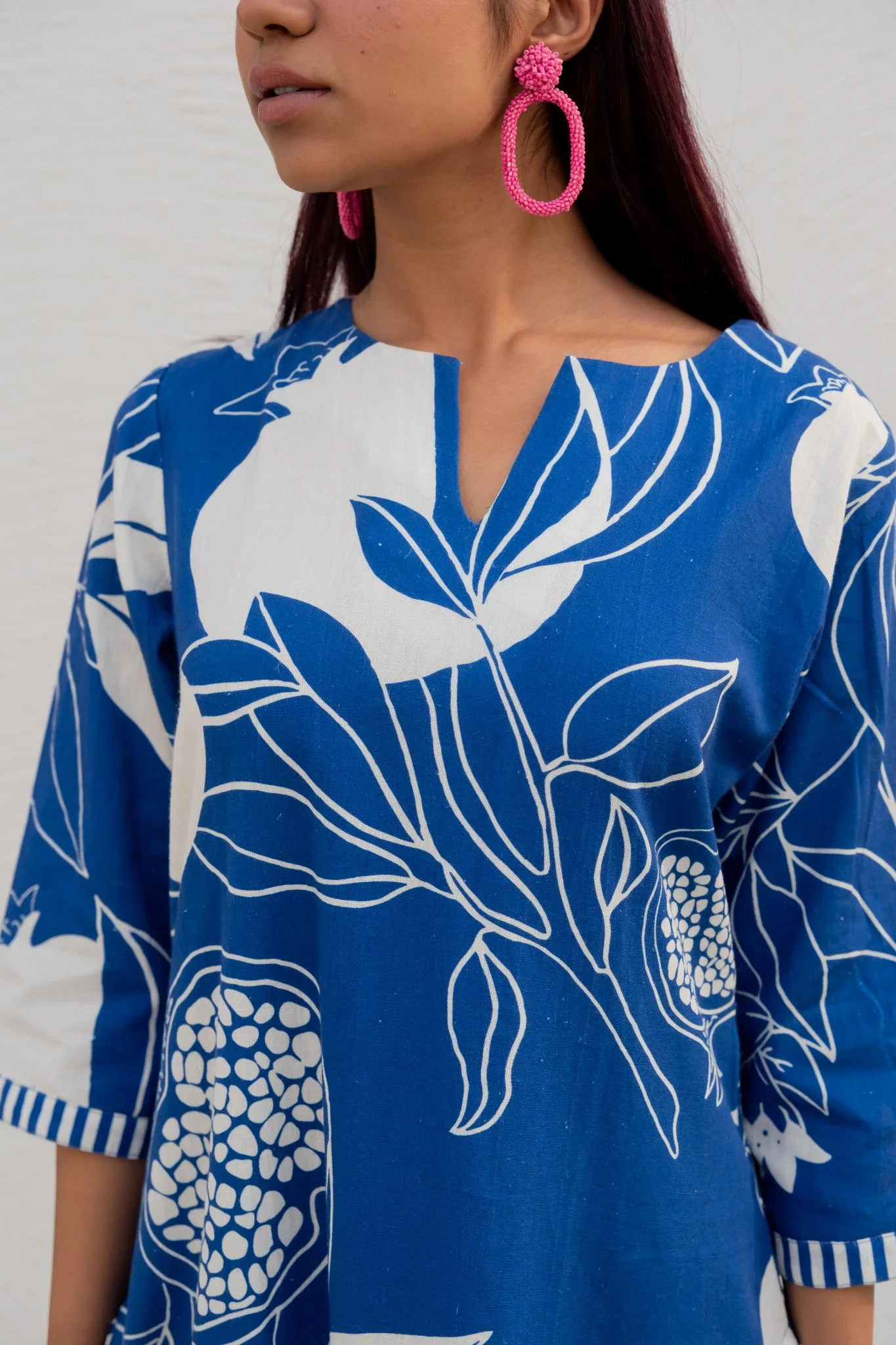 Blue Anaar Kurta and Pants Co-ord Set - Image 5