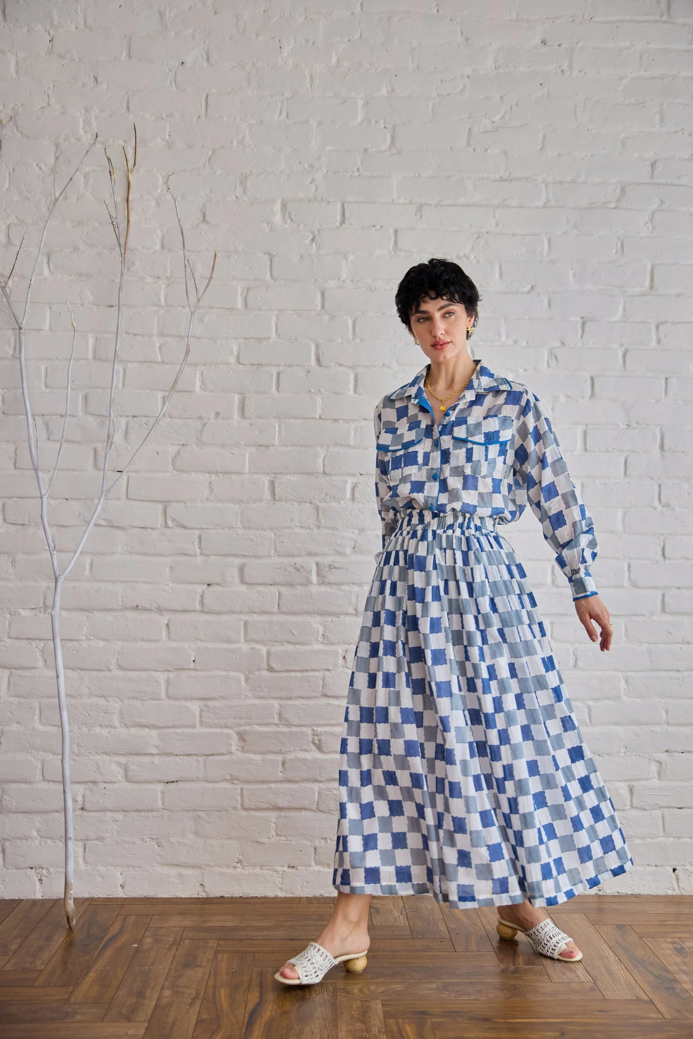 Blue Pixel Co-Ord Set - Image 3