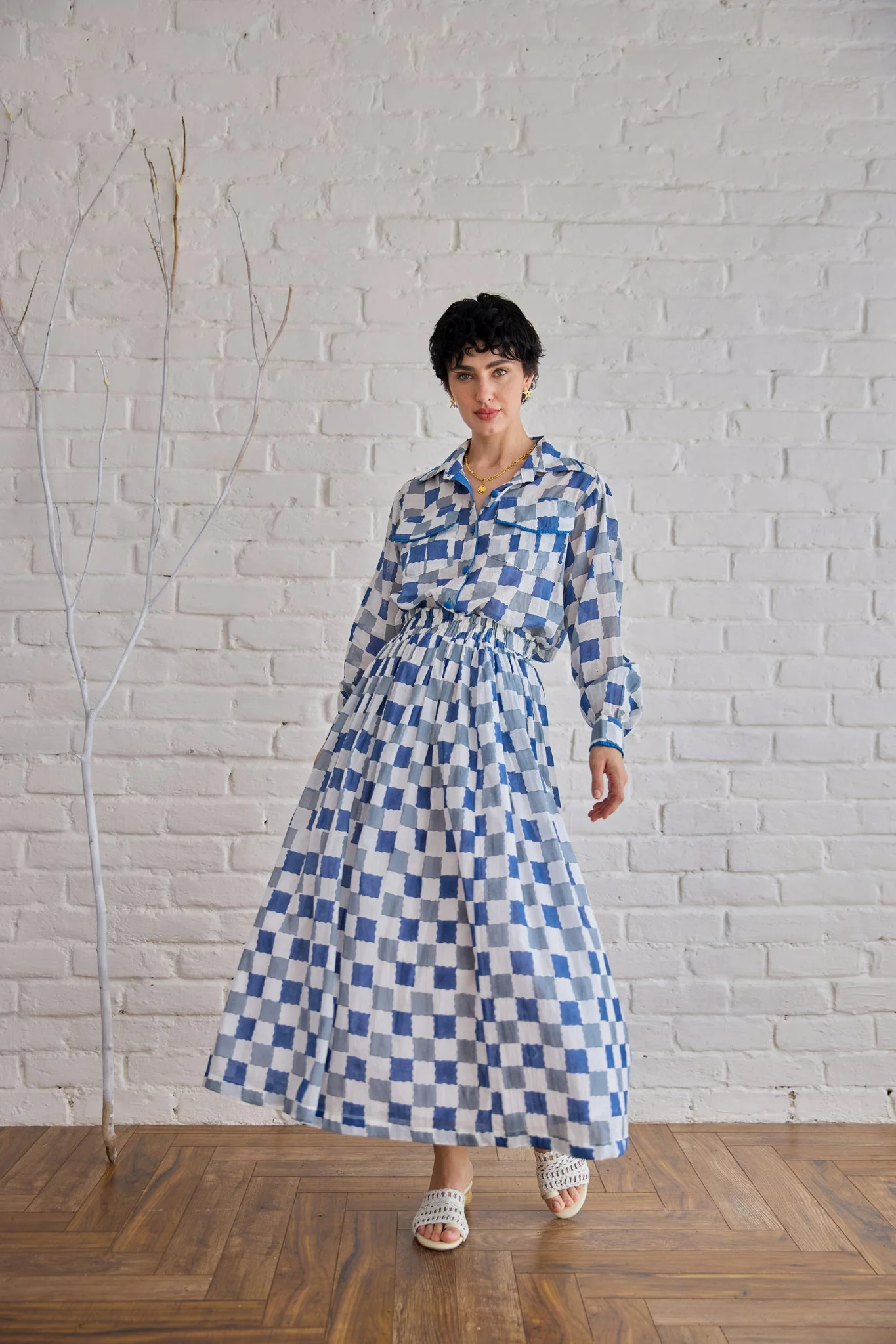 Blue Pixel Co-Ord Set - Image 6