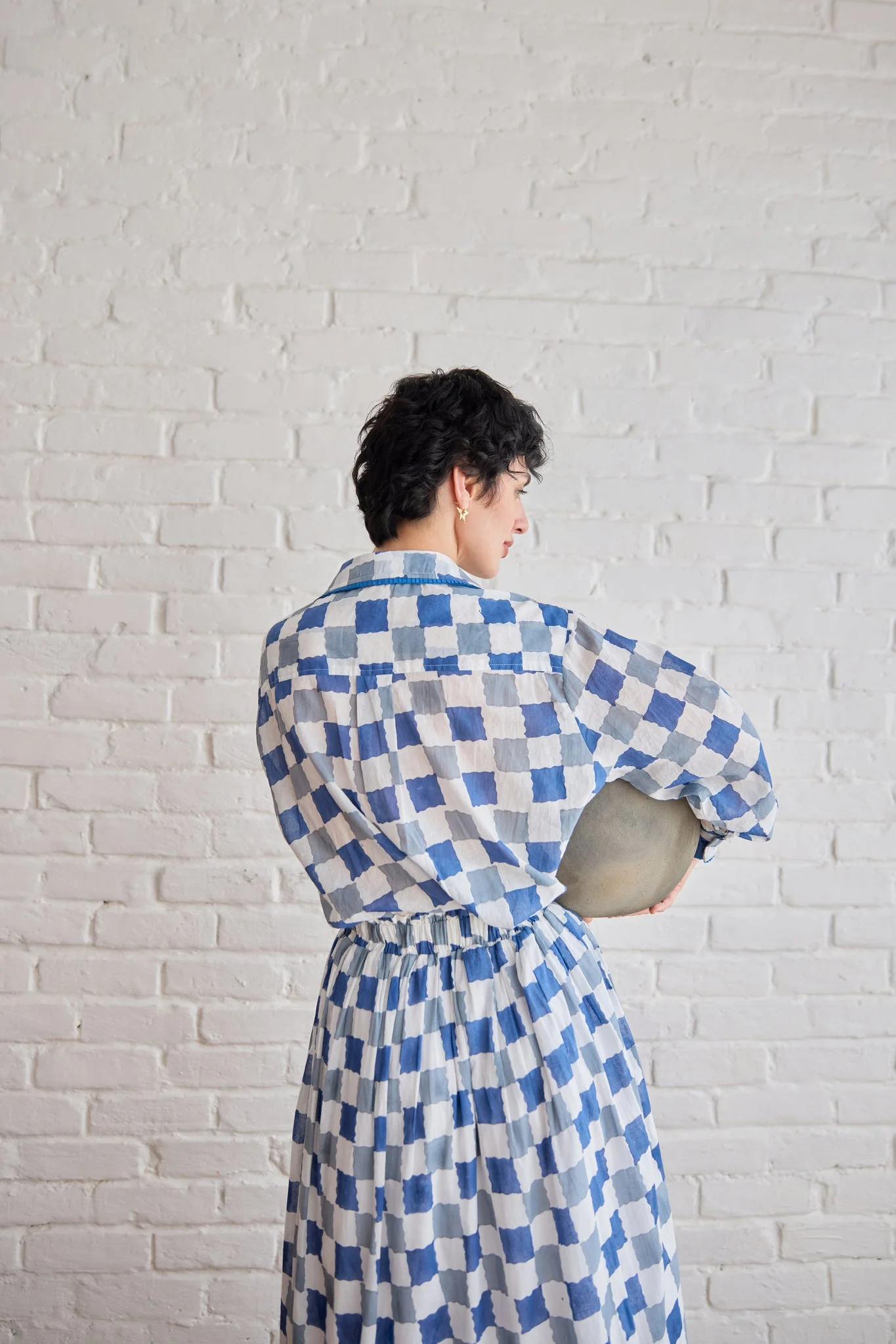 Blue Pixel Shirt - Image 4