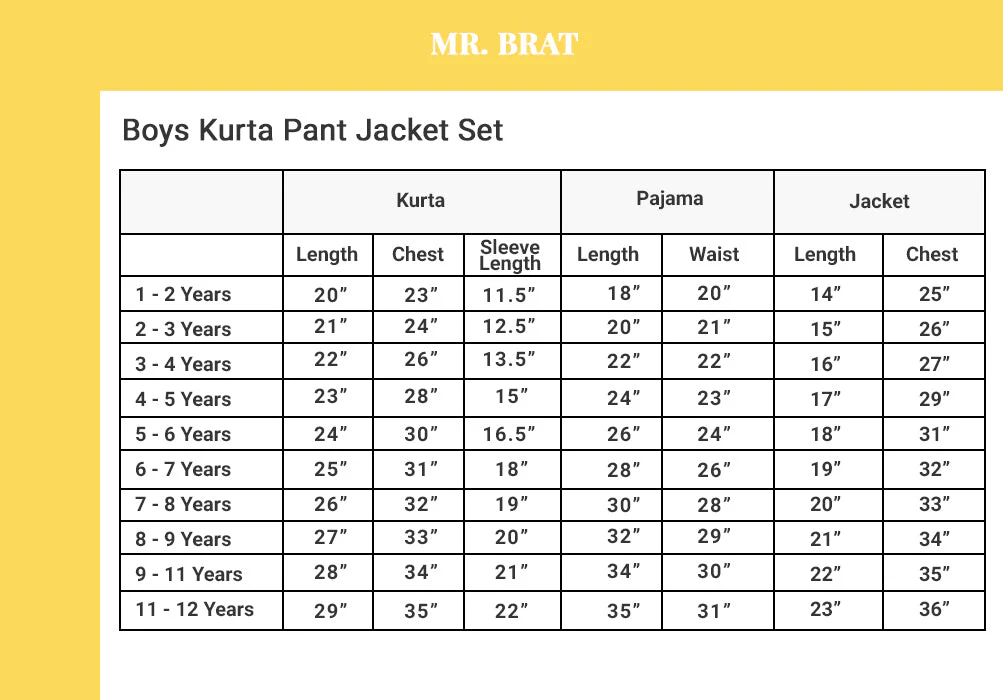 Boys Kurta Pant Jacket Set - Image 3