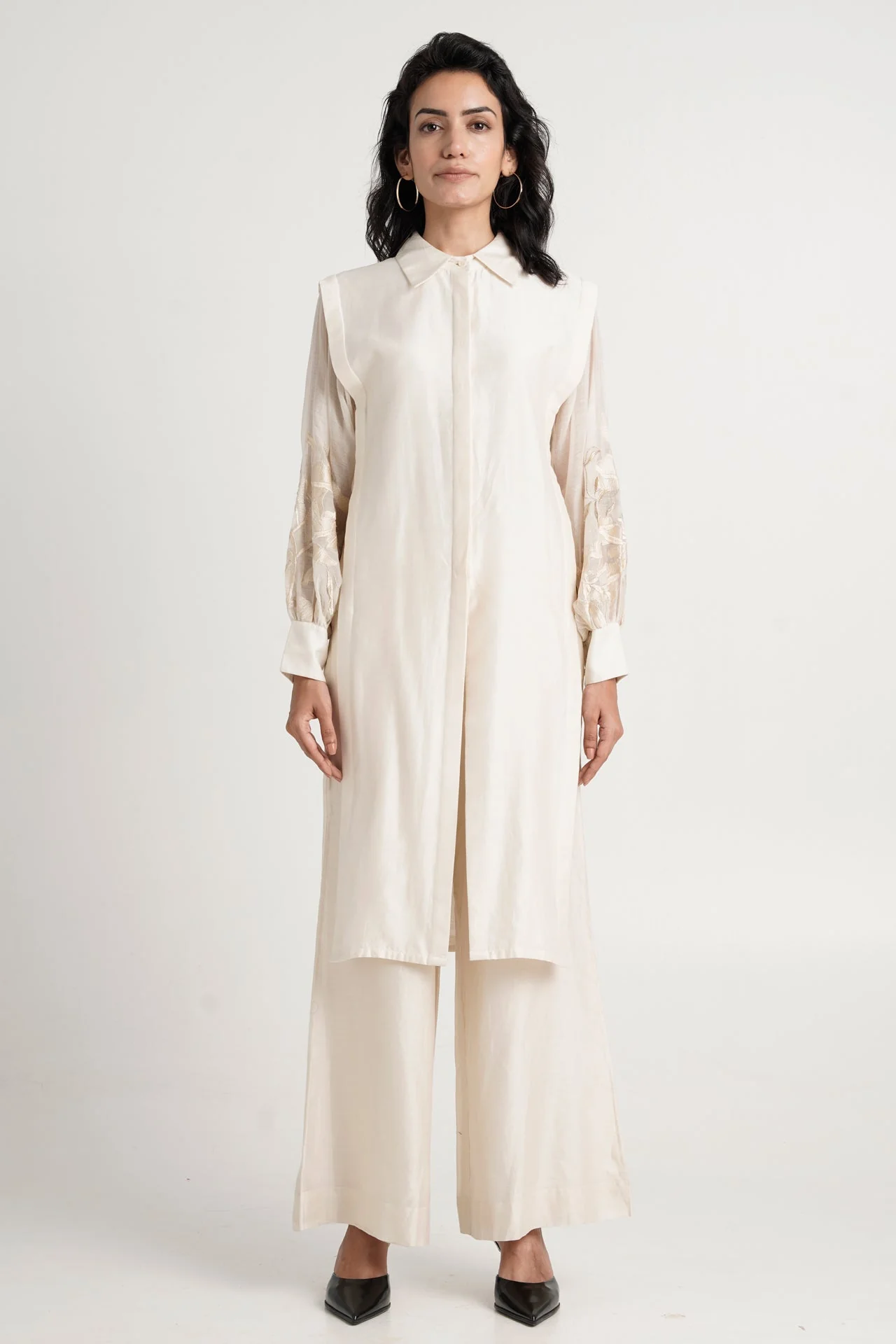 Buckler - Ivory Hostess Kurta Set - Image 9