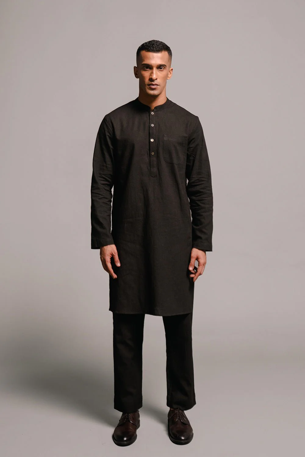 Kohl 100% Linen Men's Kurta