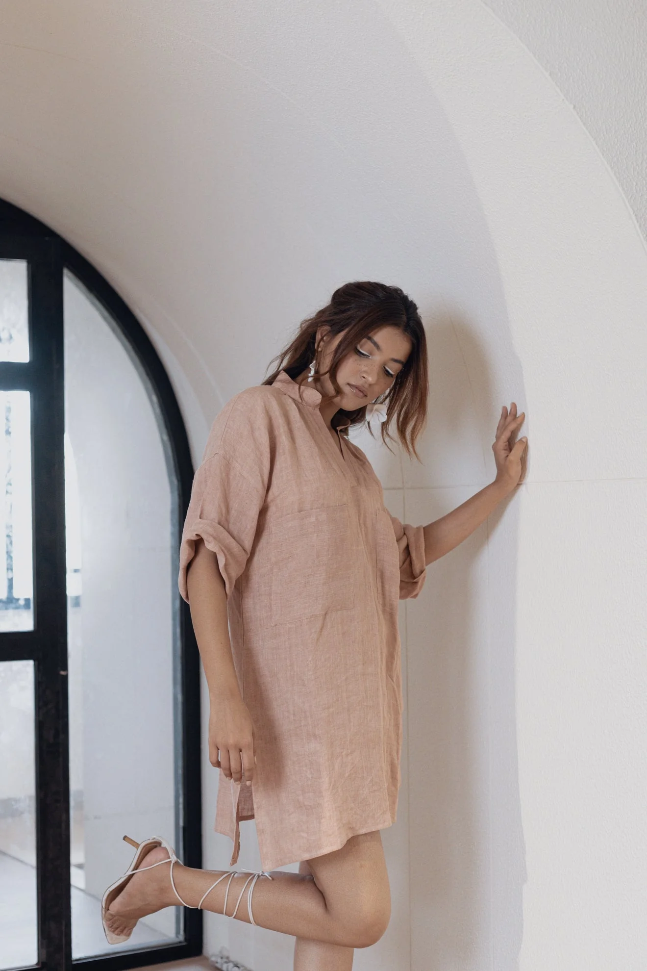 Carefree Front Pocket Mini Dress - Image 2
