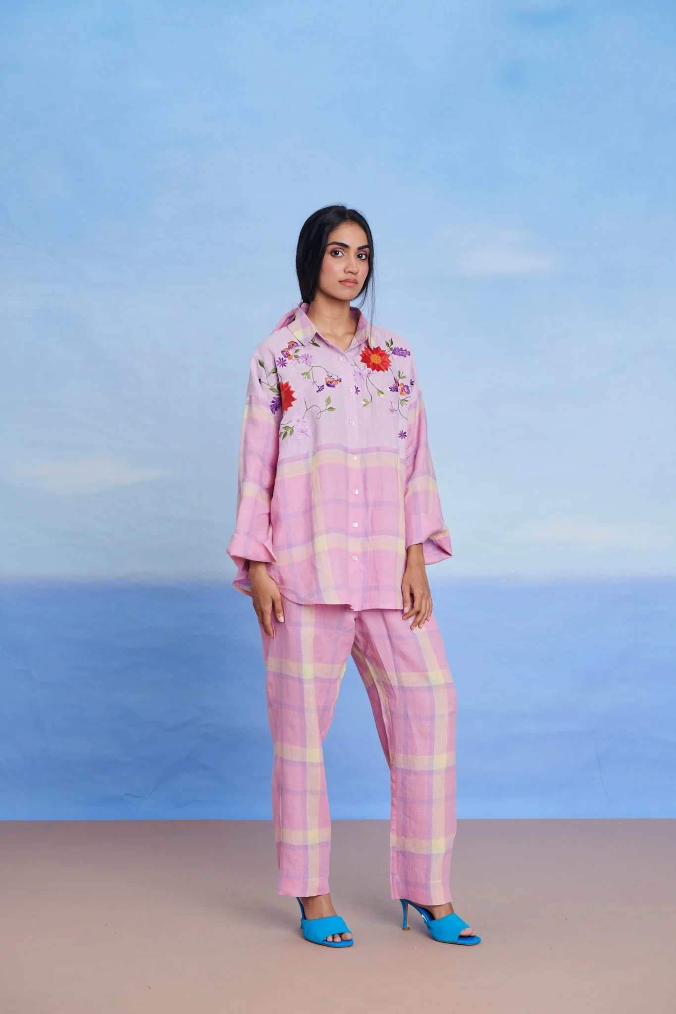 Cassata Linen Pleated Pants