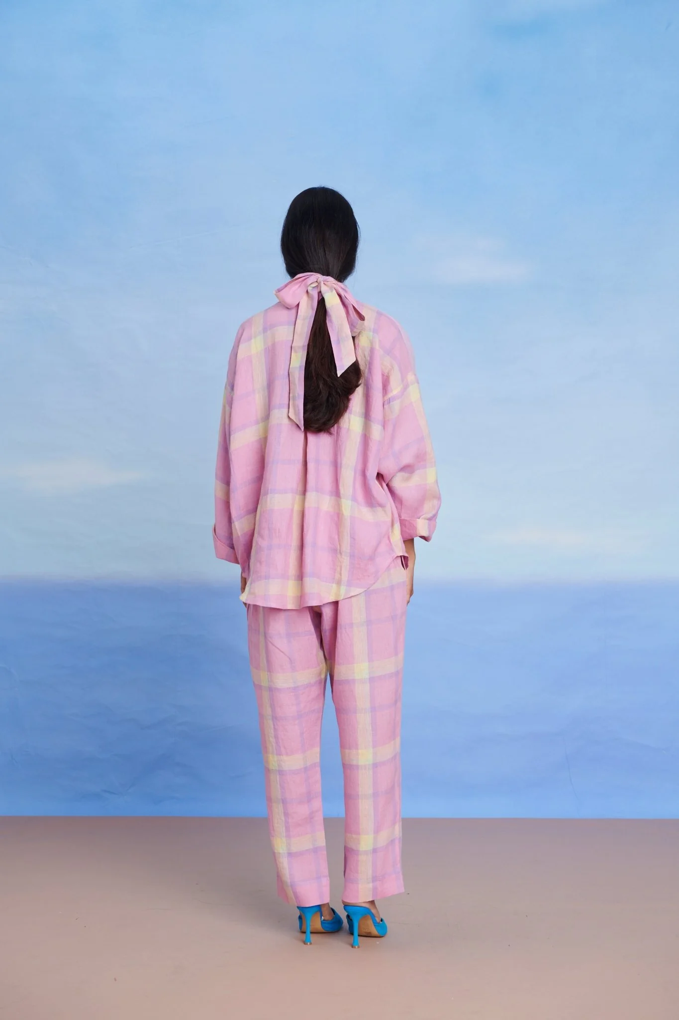 Cassata Linen Pleated Pants - Image 5