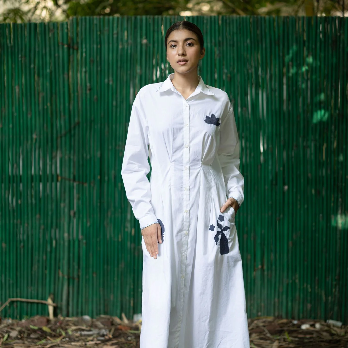 Cecile White Dress - Image 5