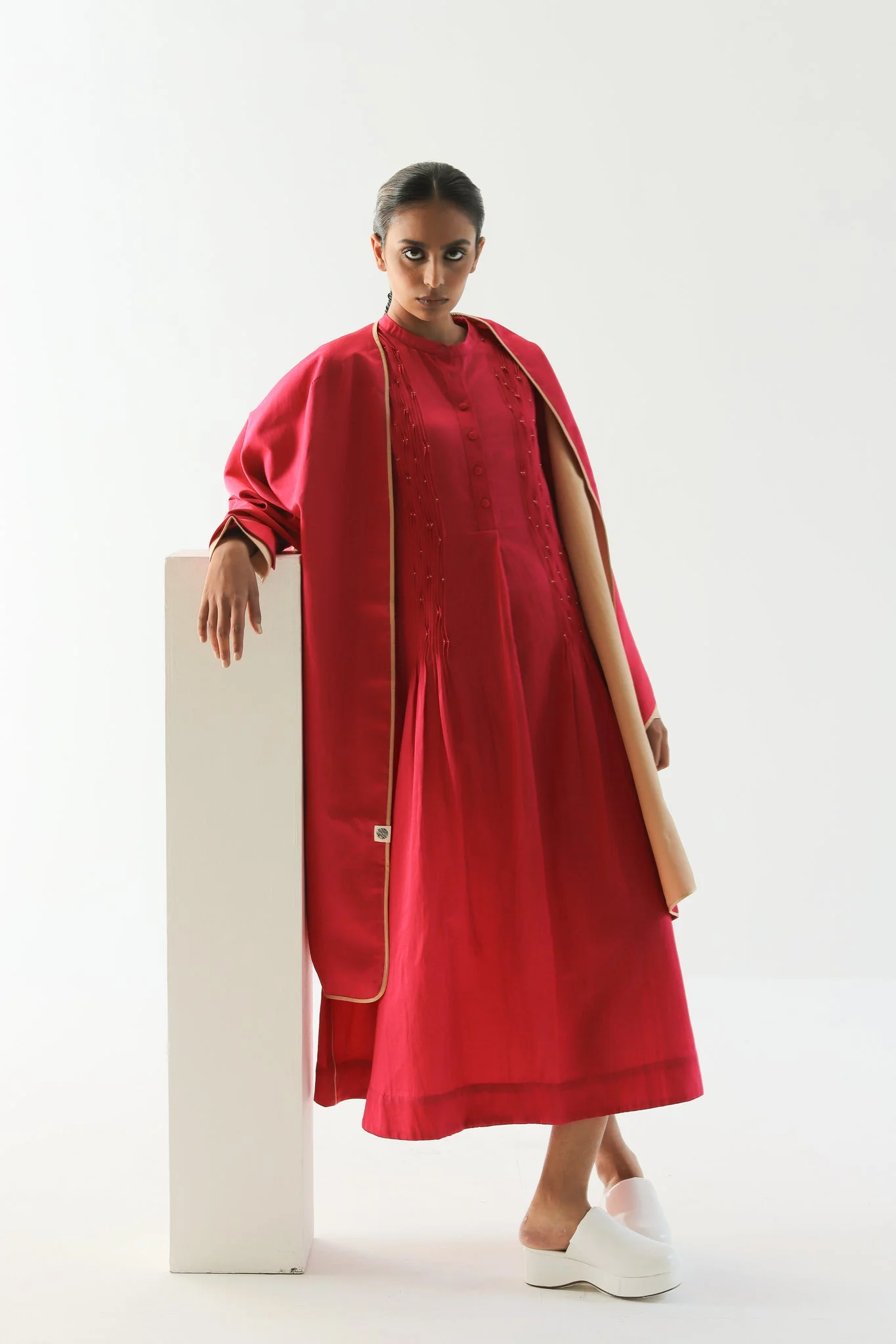 Cerise Pink Dress - Image 2