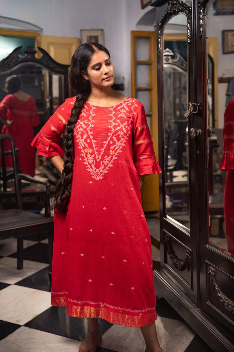 Chakra - Back Smock Dress - Image 2