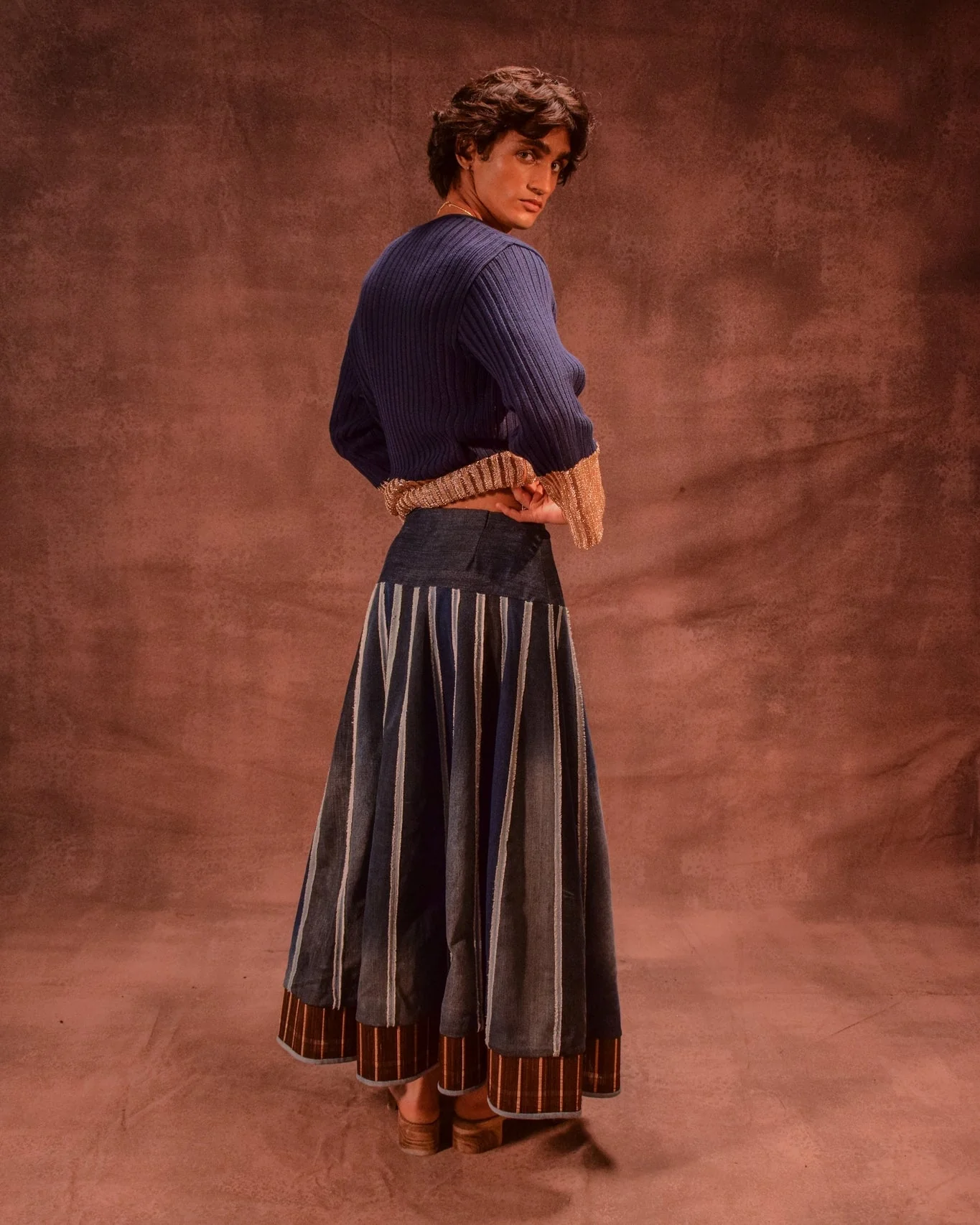 Chatai Panelled Skirt - Image 6