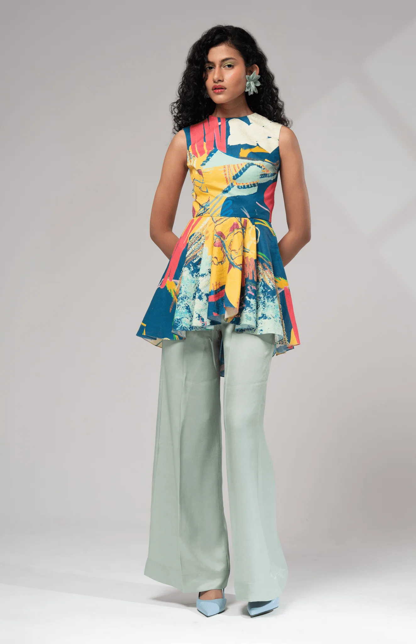 Ciel Peplum Top - Image 2