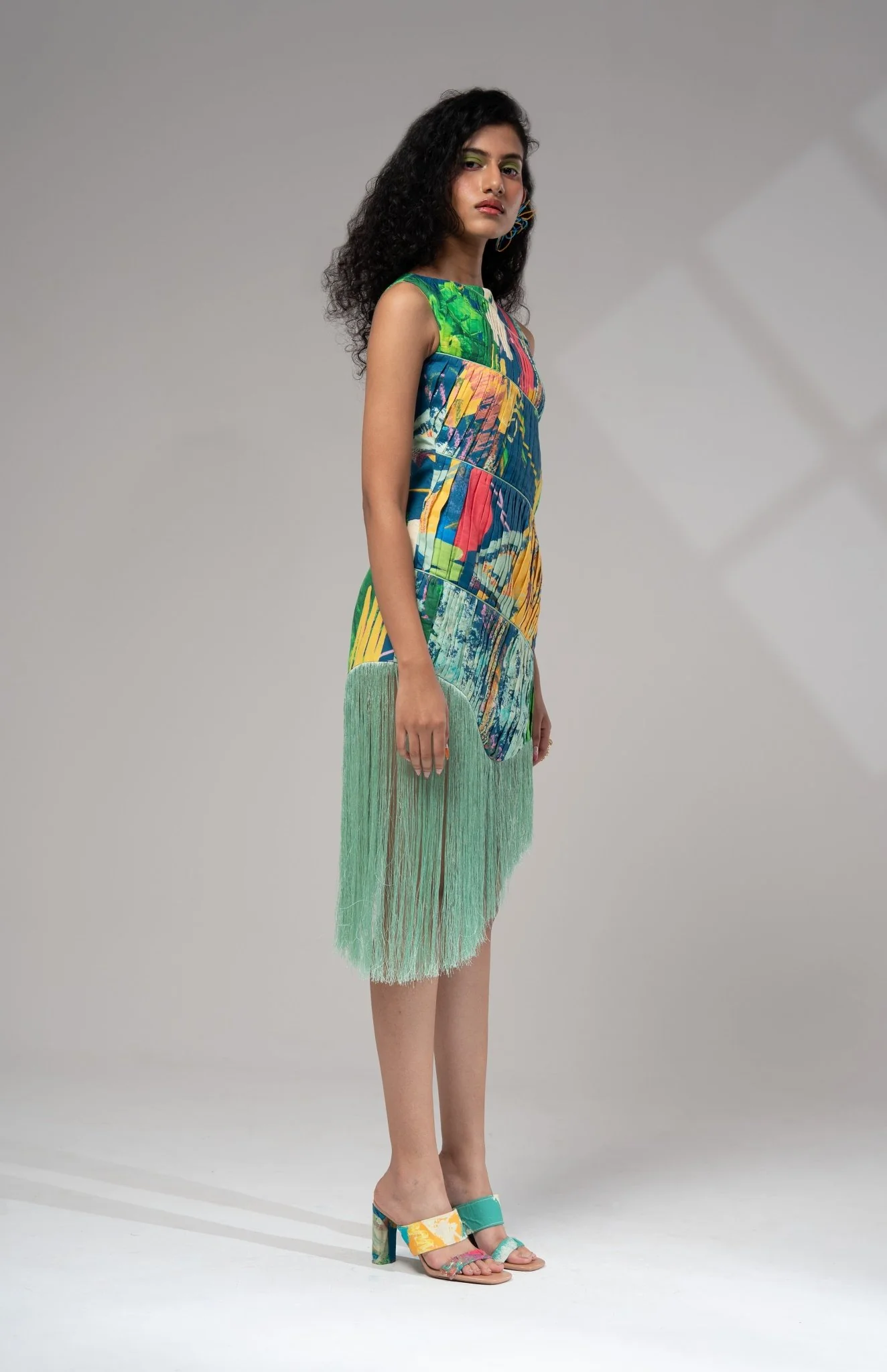 Ciel Pleated Dress - Image 3