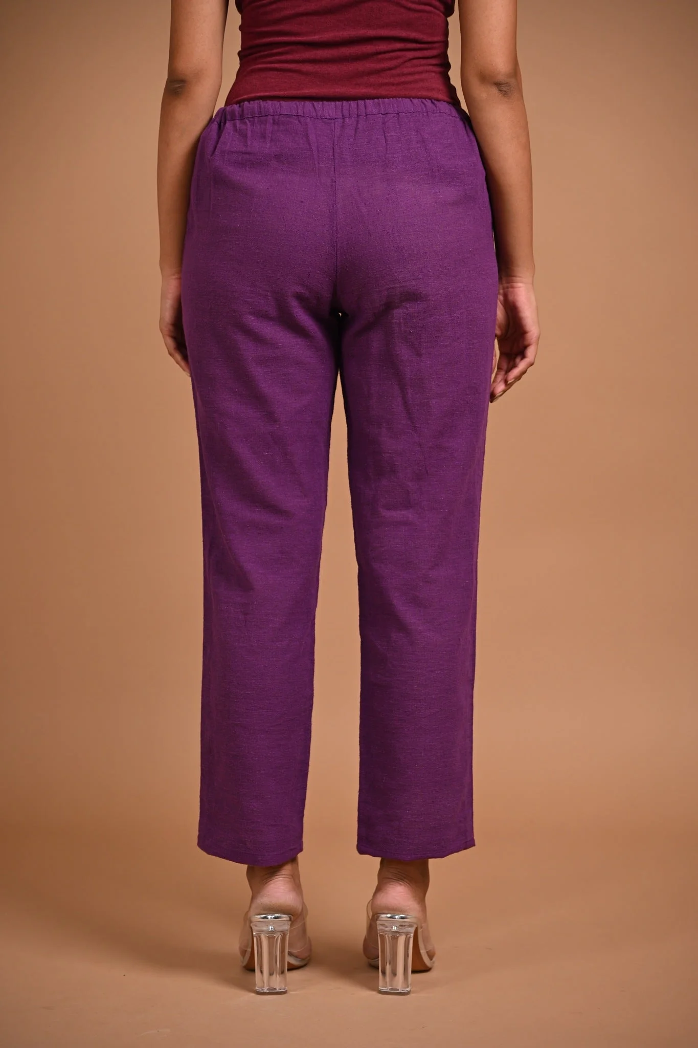 Classic Purple Pant with Pocket - Image 6