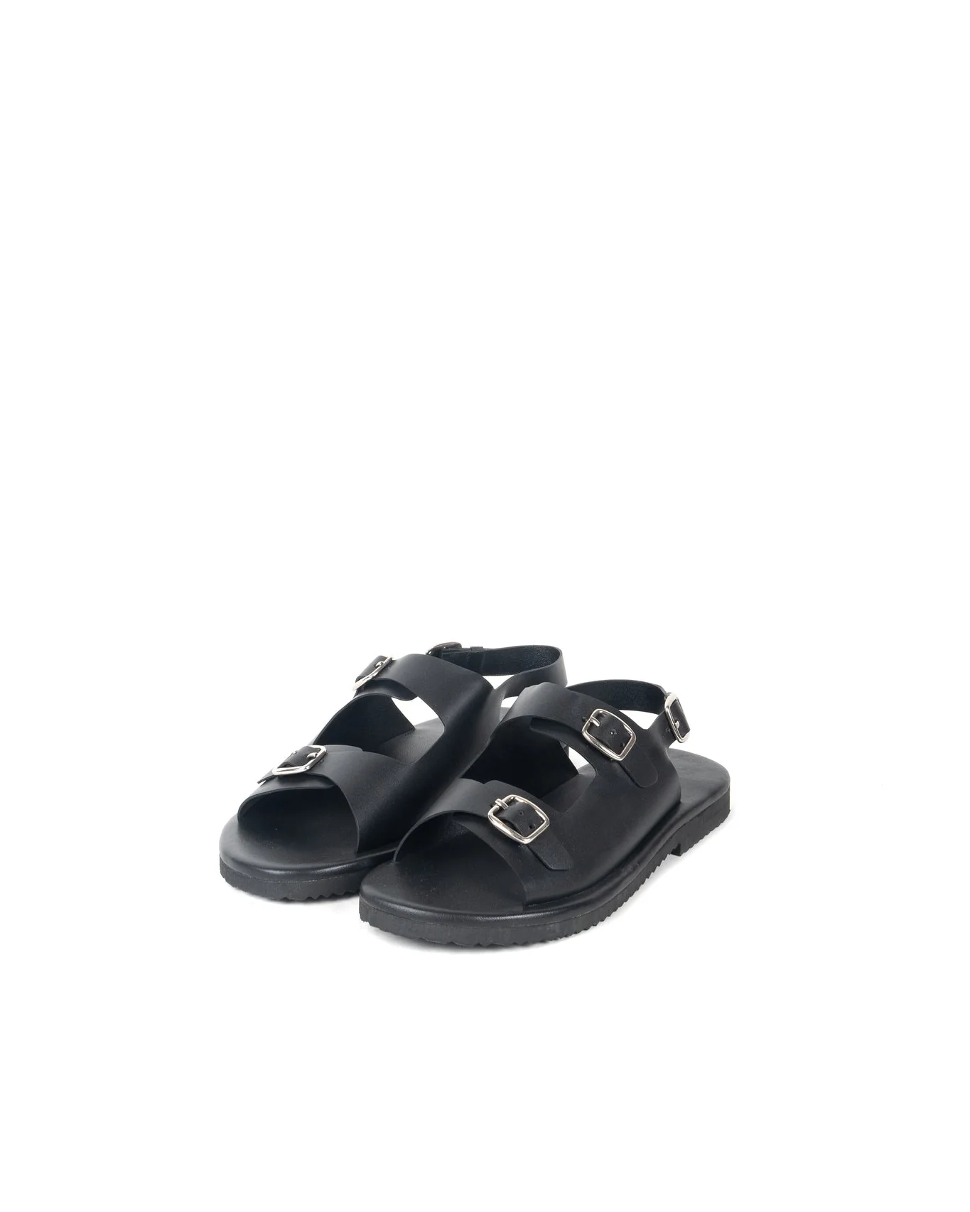 Classic Two Strap Leather Sandals for Men - Image 16