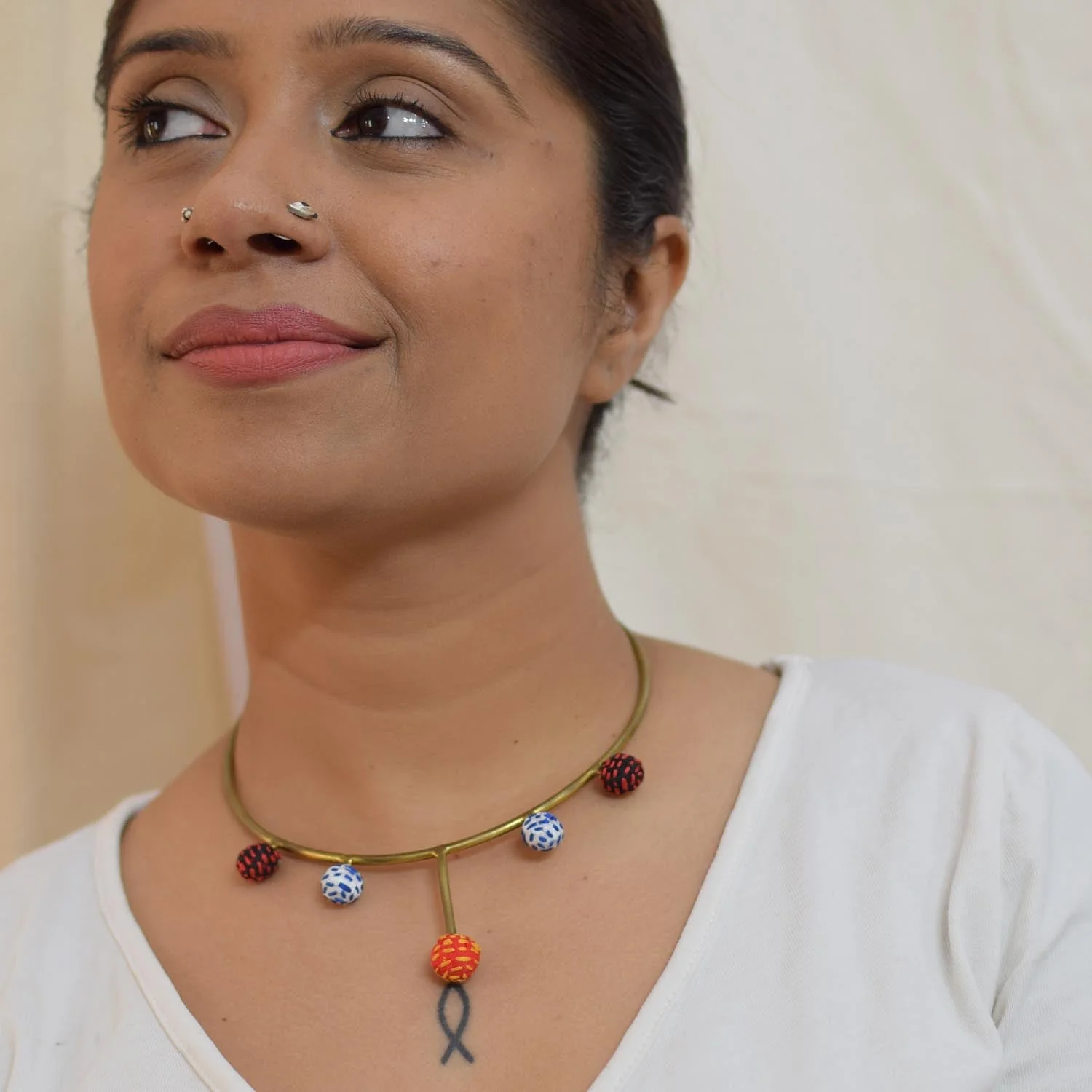 Cleo Neckpiece - Multicolour
