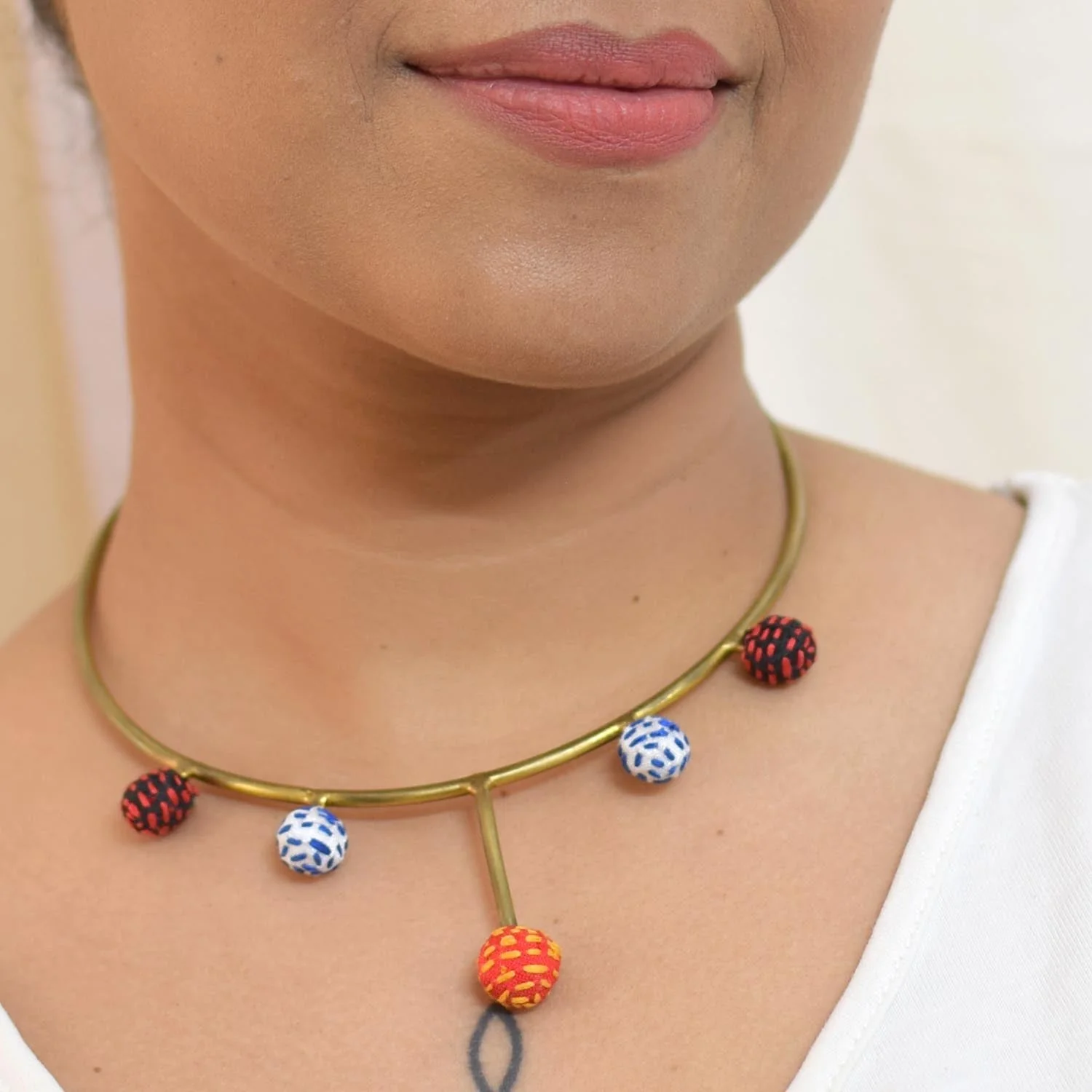 Cleo Neckpiece - Multicolour - Image 2
